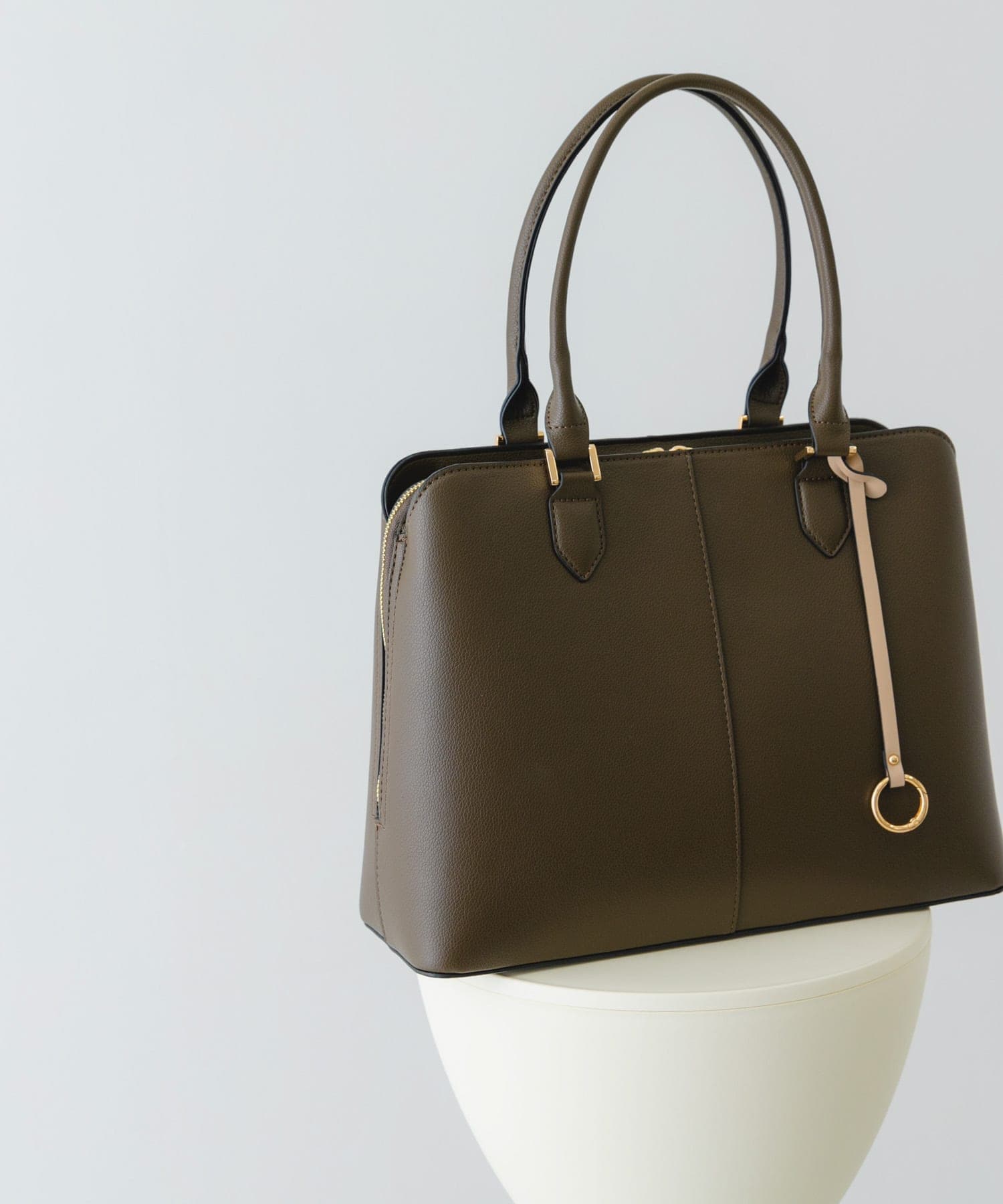 センターステッチトートバッグ TAUPE one