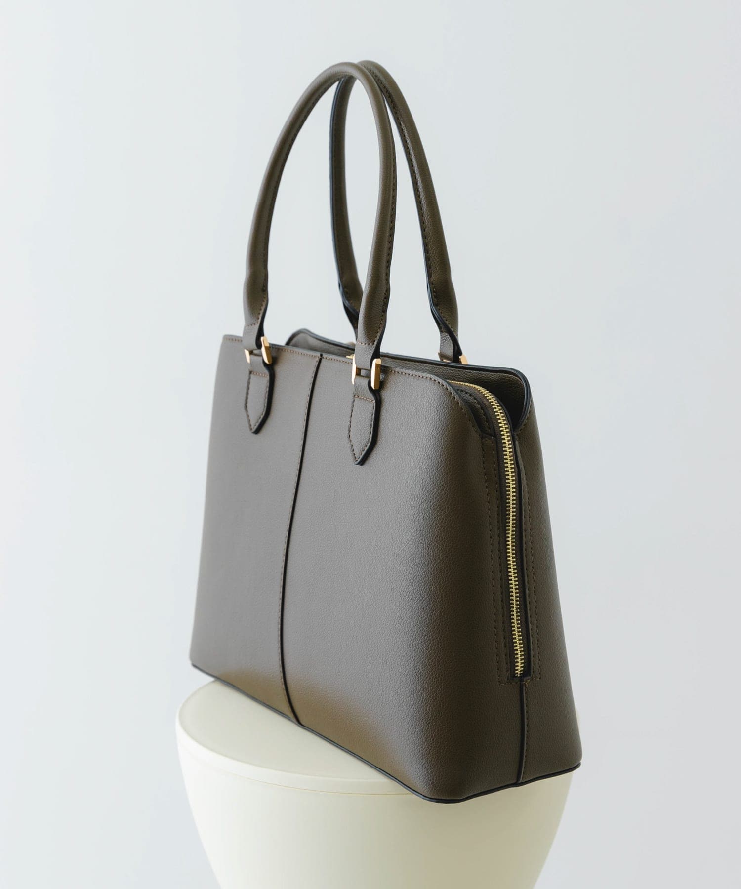 センターステッチトートバッグ TAUPE one