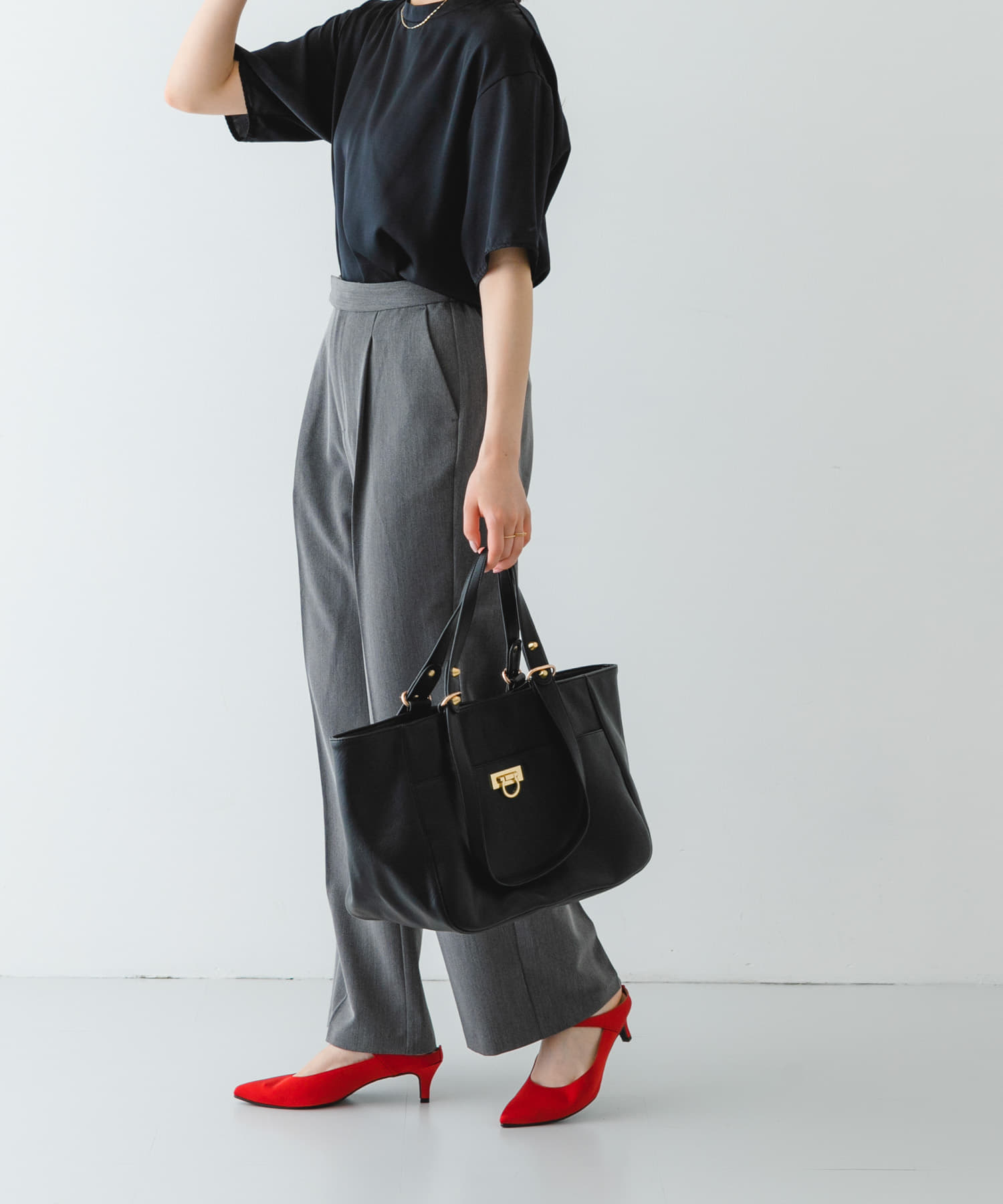『MADE IN JAPAN』プチリボンミュール RED 38