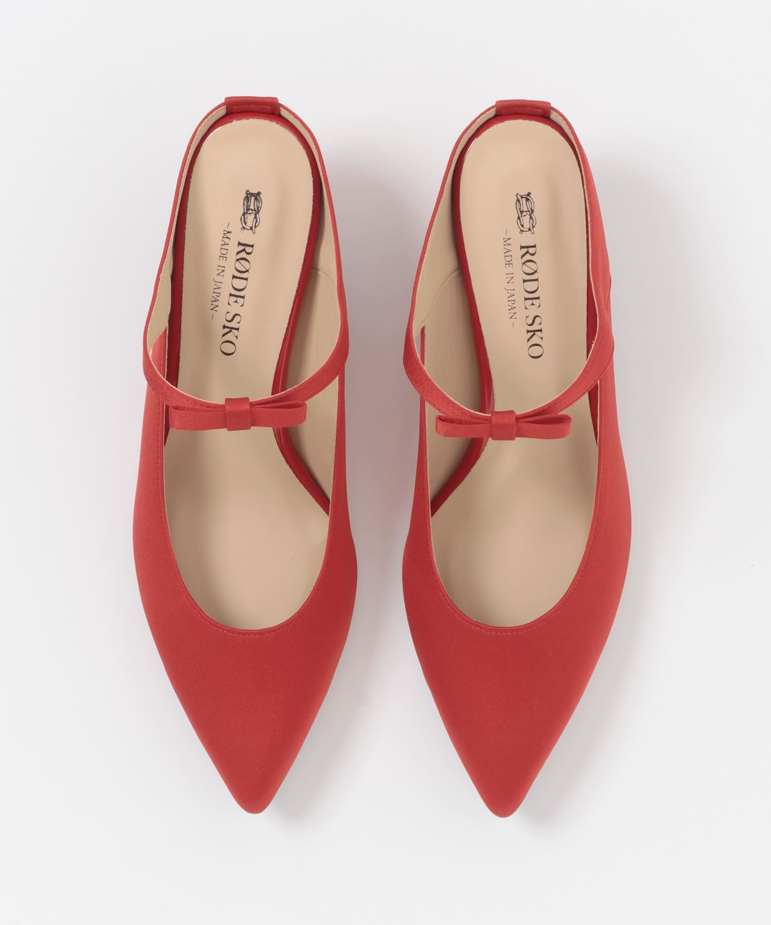 『MADE IN JAPAN』プチリボンミュール RED 37
