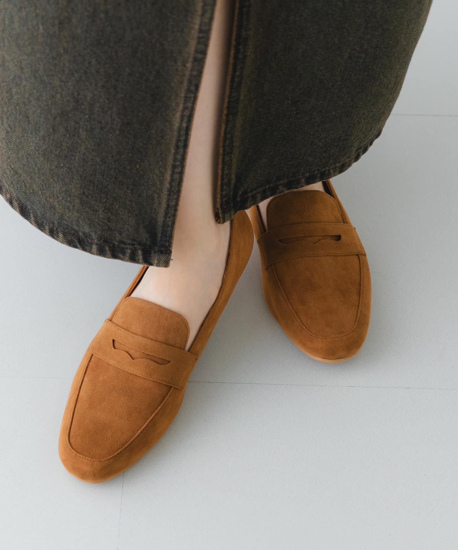 『MADE IN JAPAN』ソフトコインローファー CAMEL/S 36