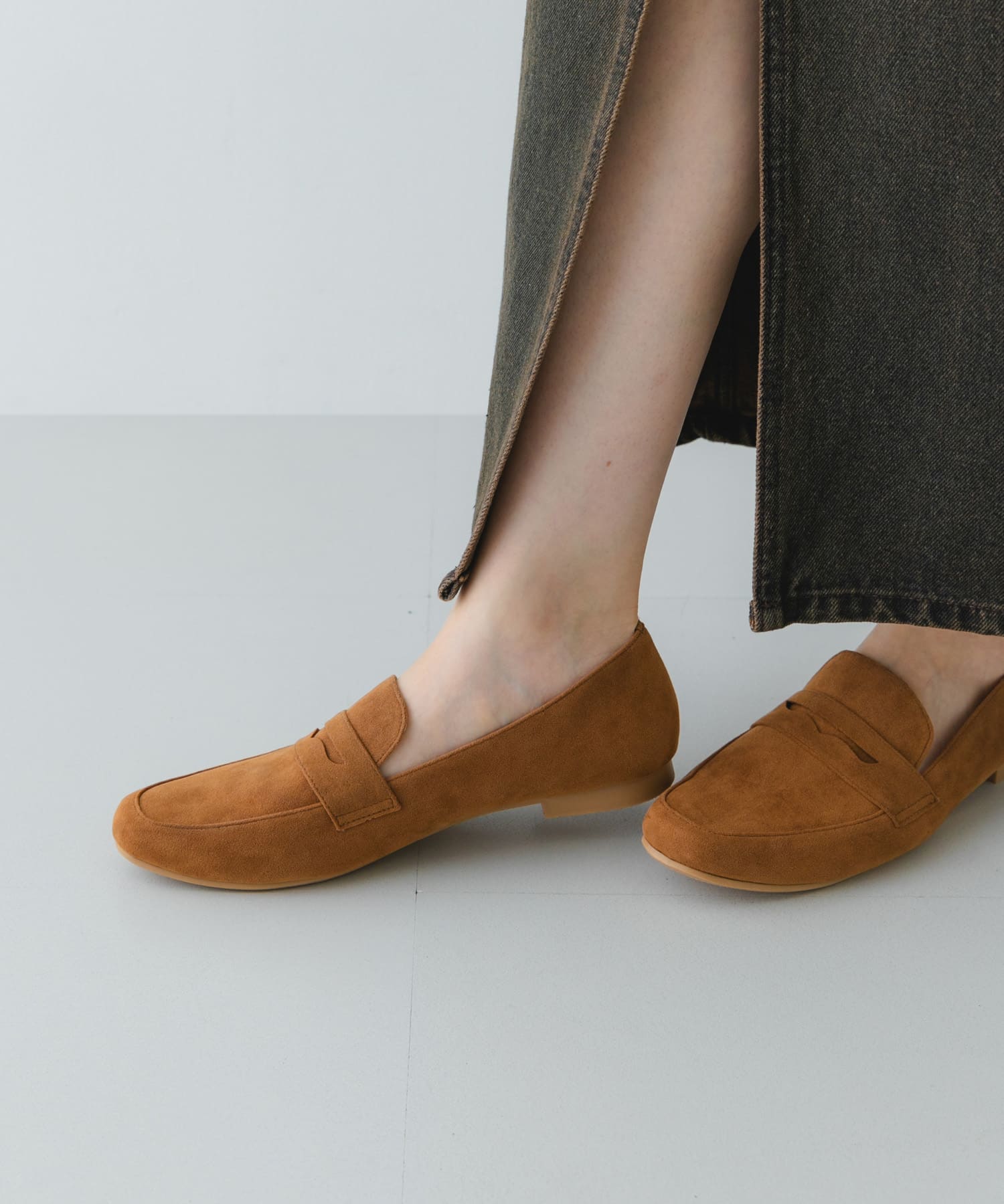 『MADE IN JAPAN』ソフトコインローファー CAMEL/S 36