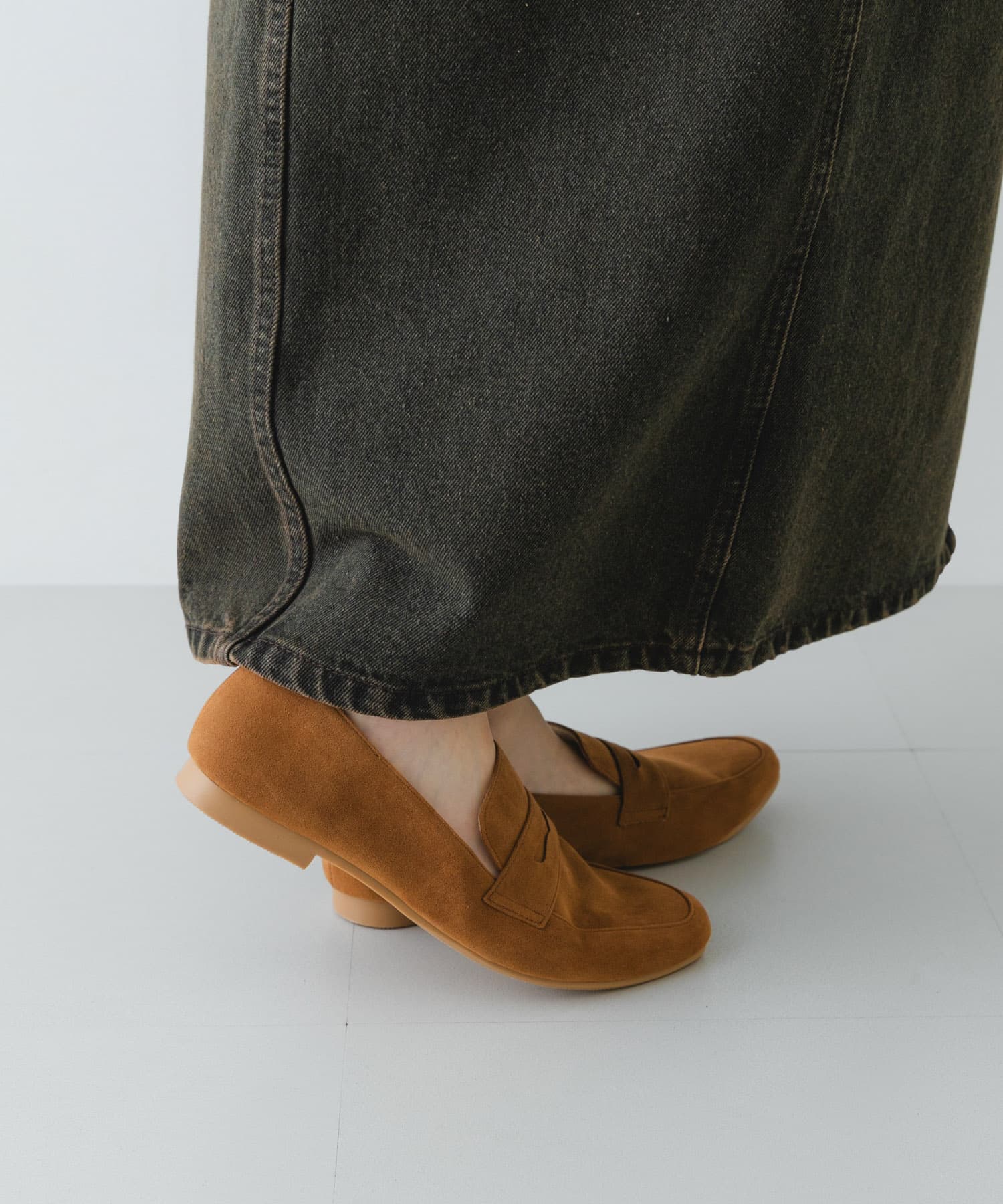 『MADE IN JAPAN』ソフトコインローファー CAMEL/S 36