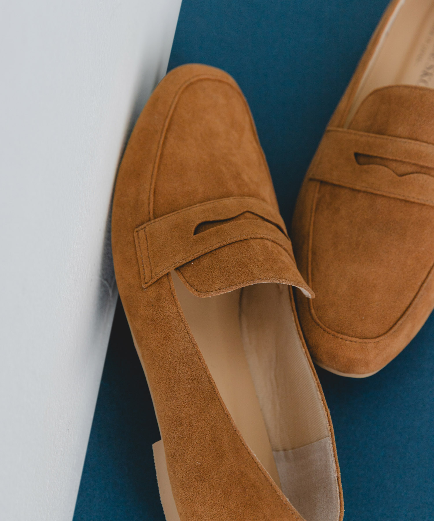 『MADE IN JAPAN』ソフトコインローファー CAMEL/S 36