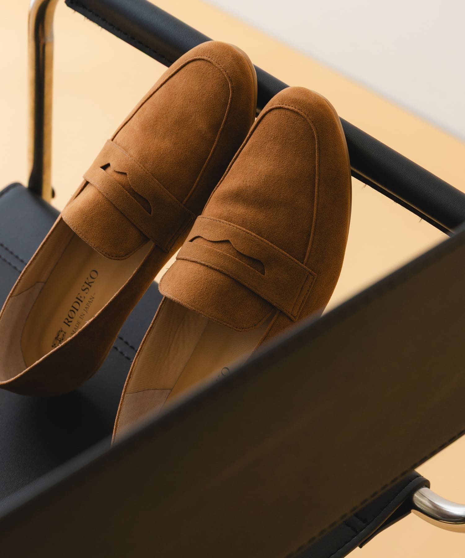 『MADE IN JAPAN』ソフトコインローファー CAMEL/S 36