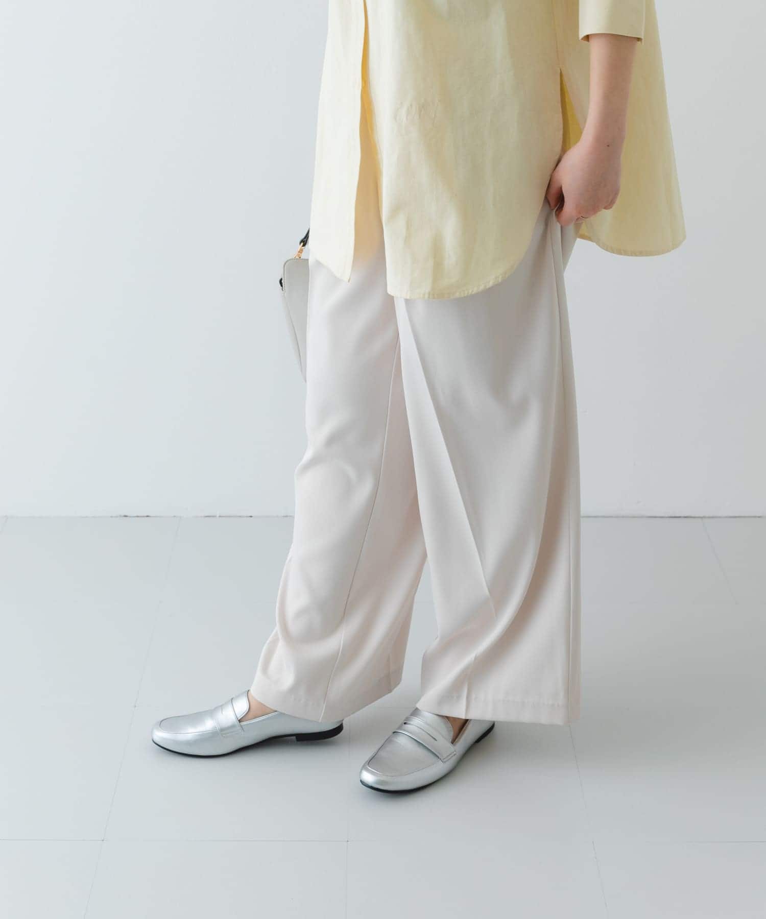 『MADE IN JAPAN』ソフトコインローファー SILVER 36