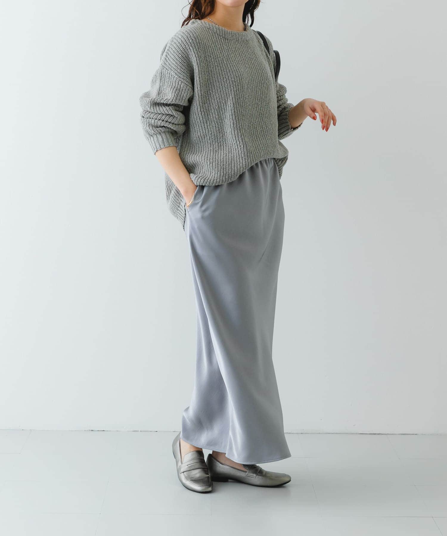 『MADE IN JAPAN』ソフトコインローファー GUN METAL 36