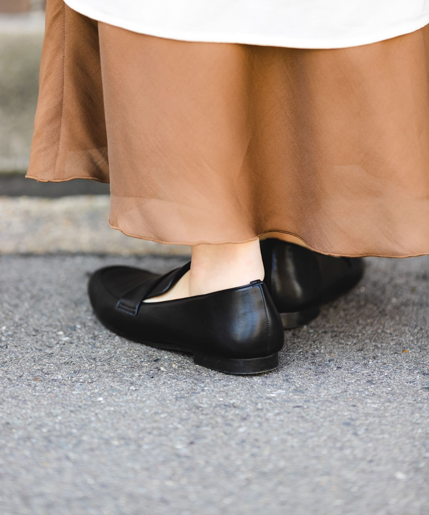 『MADE IN JAPAN』ソフトコインローファー BLACK 36