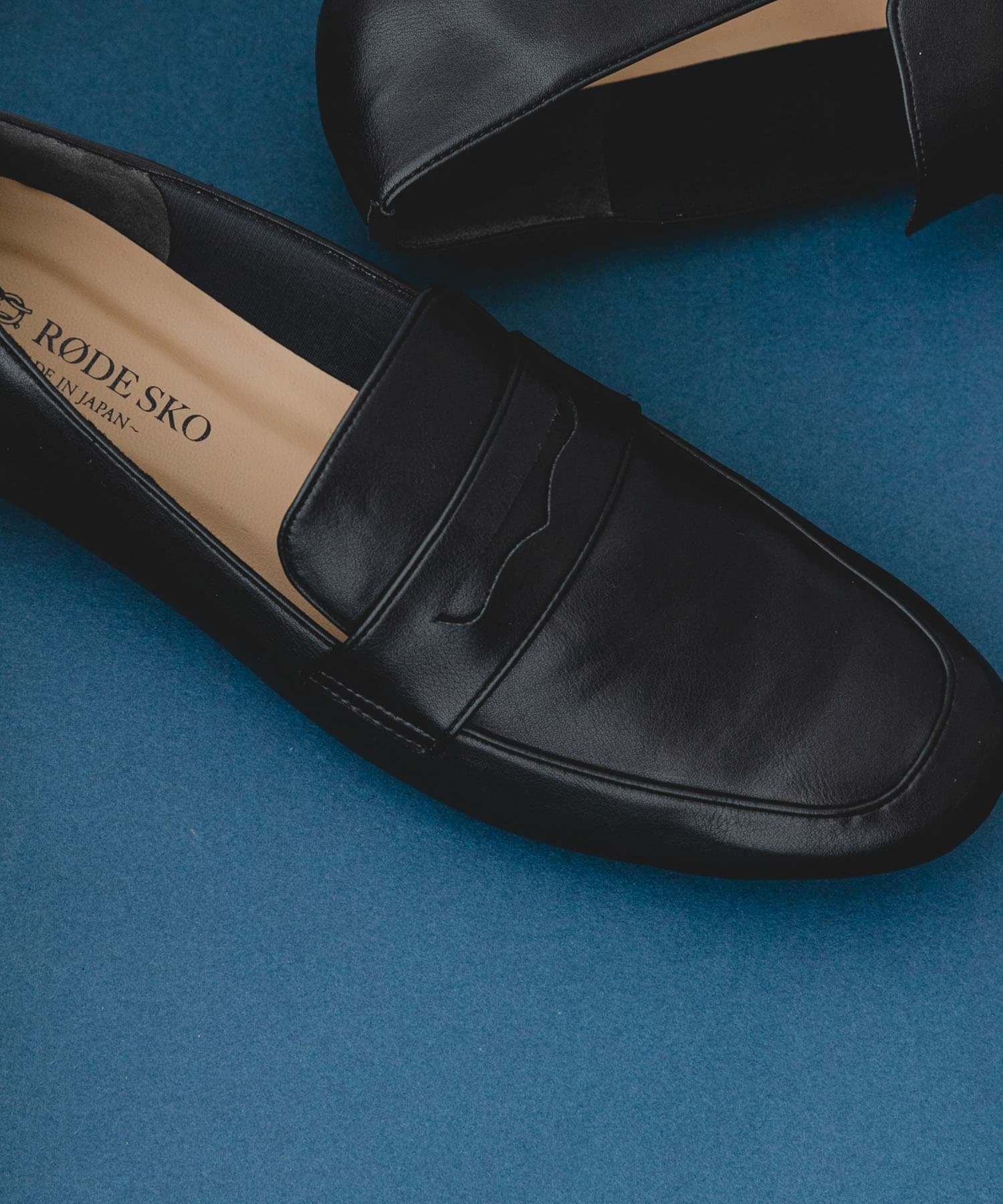 『MADE IN JAPAN』ソフトコインローファー BLACK 37