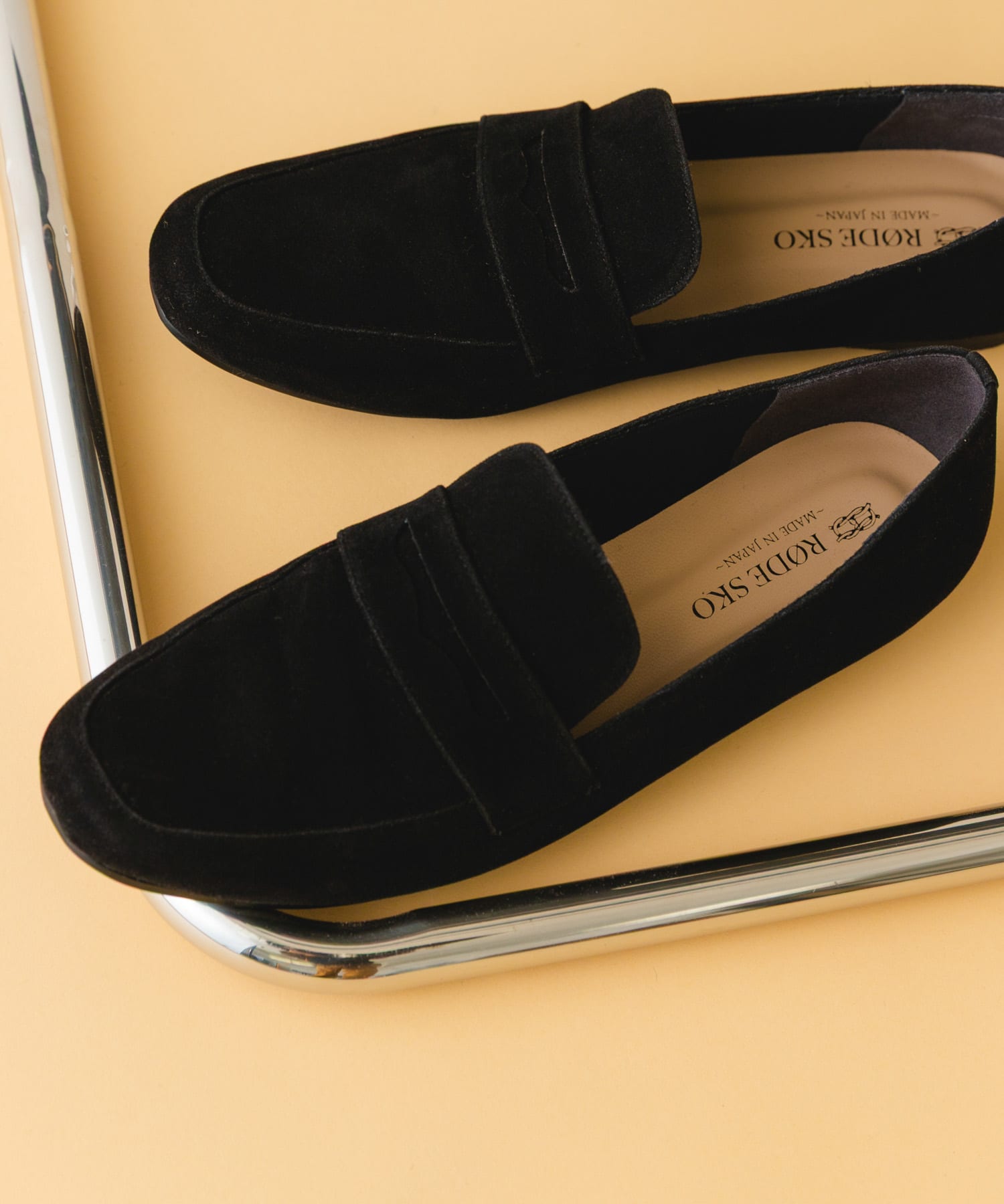 『MADE IN JAPAN』ソフトコインローファー BLACK/S 36