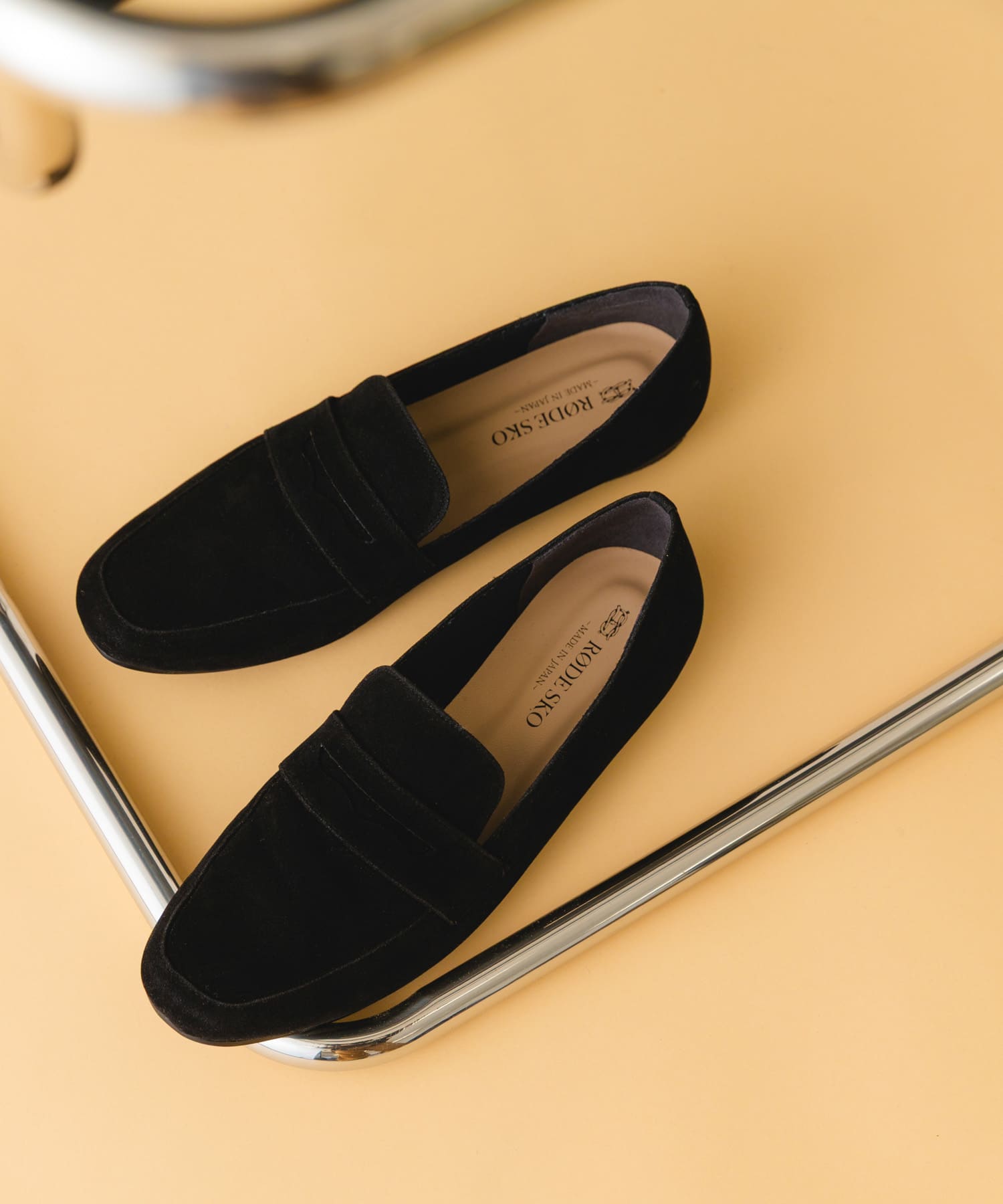 『MADE IN JAPAN』ソフトコインローファー BLACK/S 36