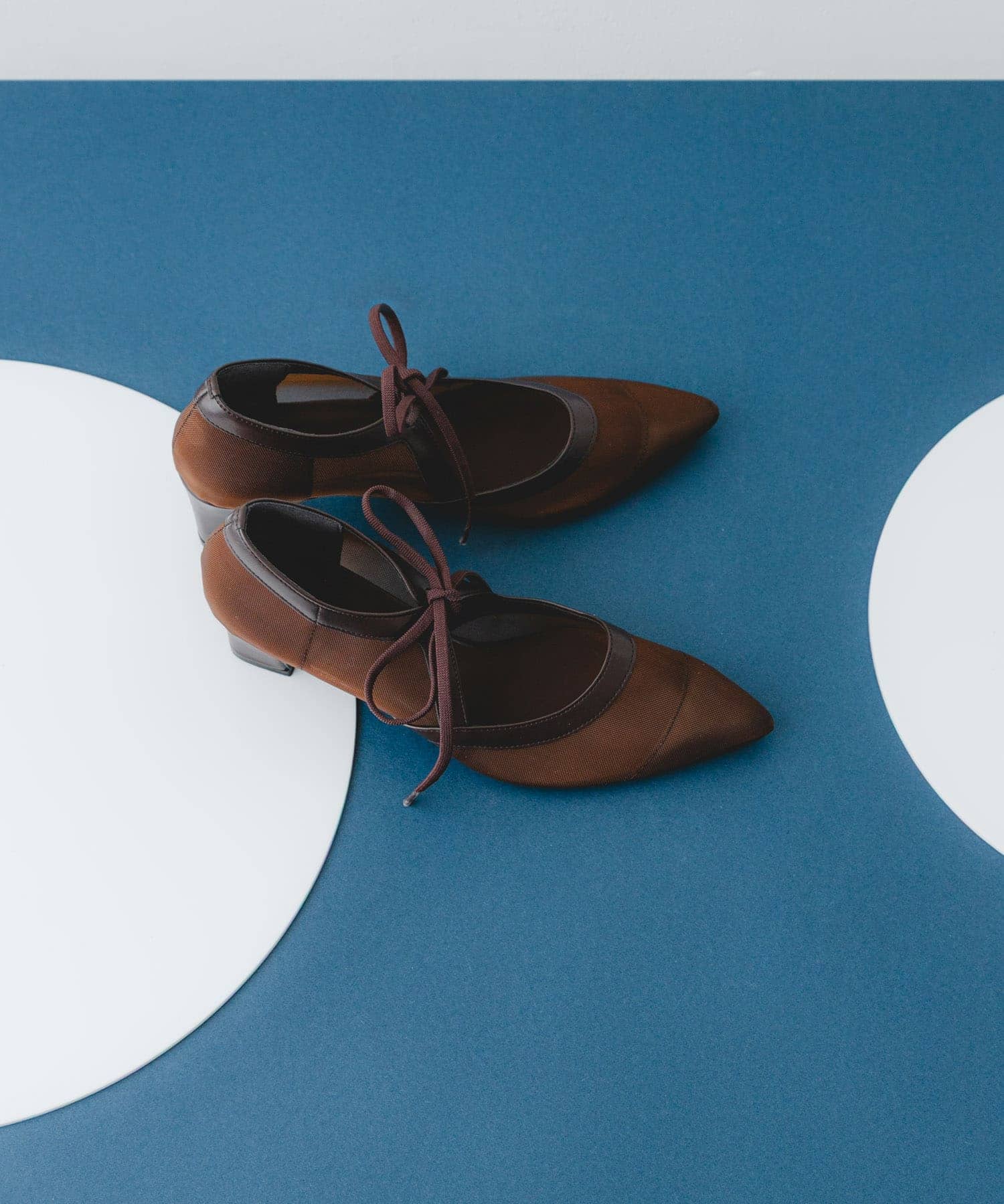 『MADE IN JAPAN』チャンキーヒールリボンパンプス