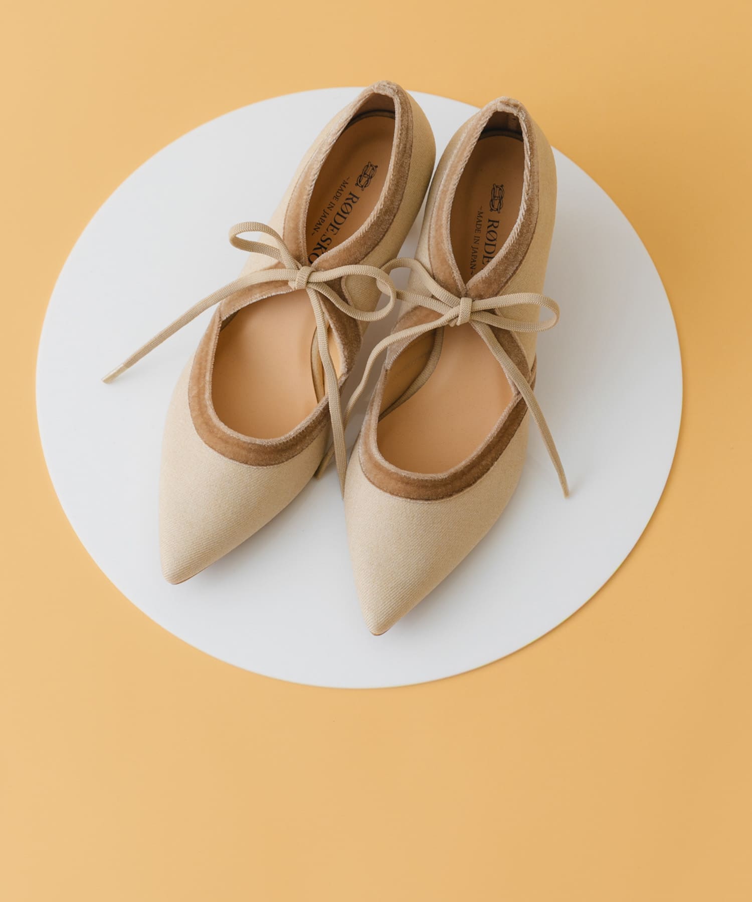 『MADE IN JAPAN』チャンキーヒールリボンパンプス BEGxBEG 36