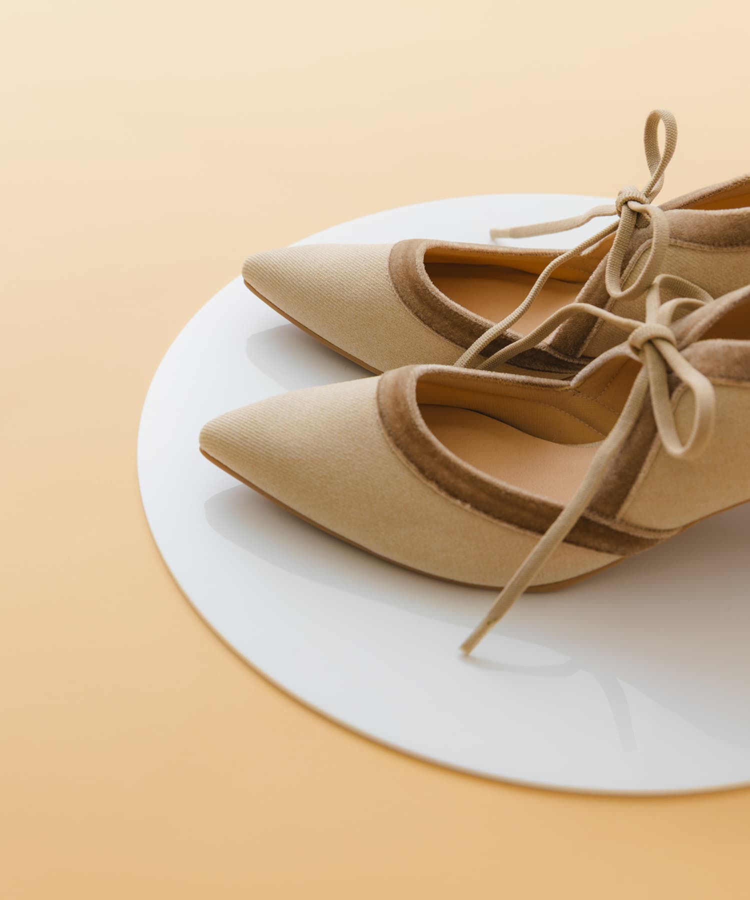 『MADE IN JAPAN』チャンキーヒールリボンパンプス BEGxBEG 37