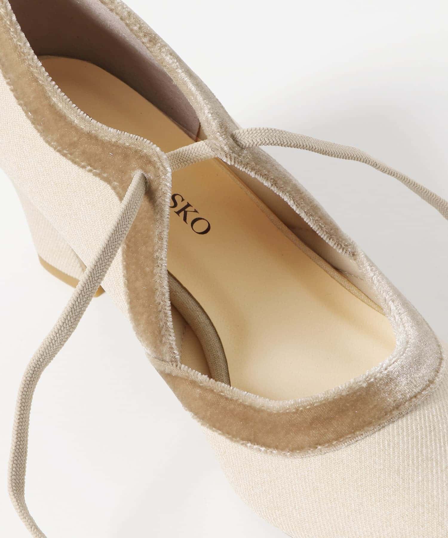 『MADE IN JAPAN』チャンキーヒールリボンパンプス BEGxBEG 36