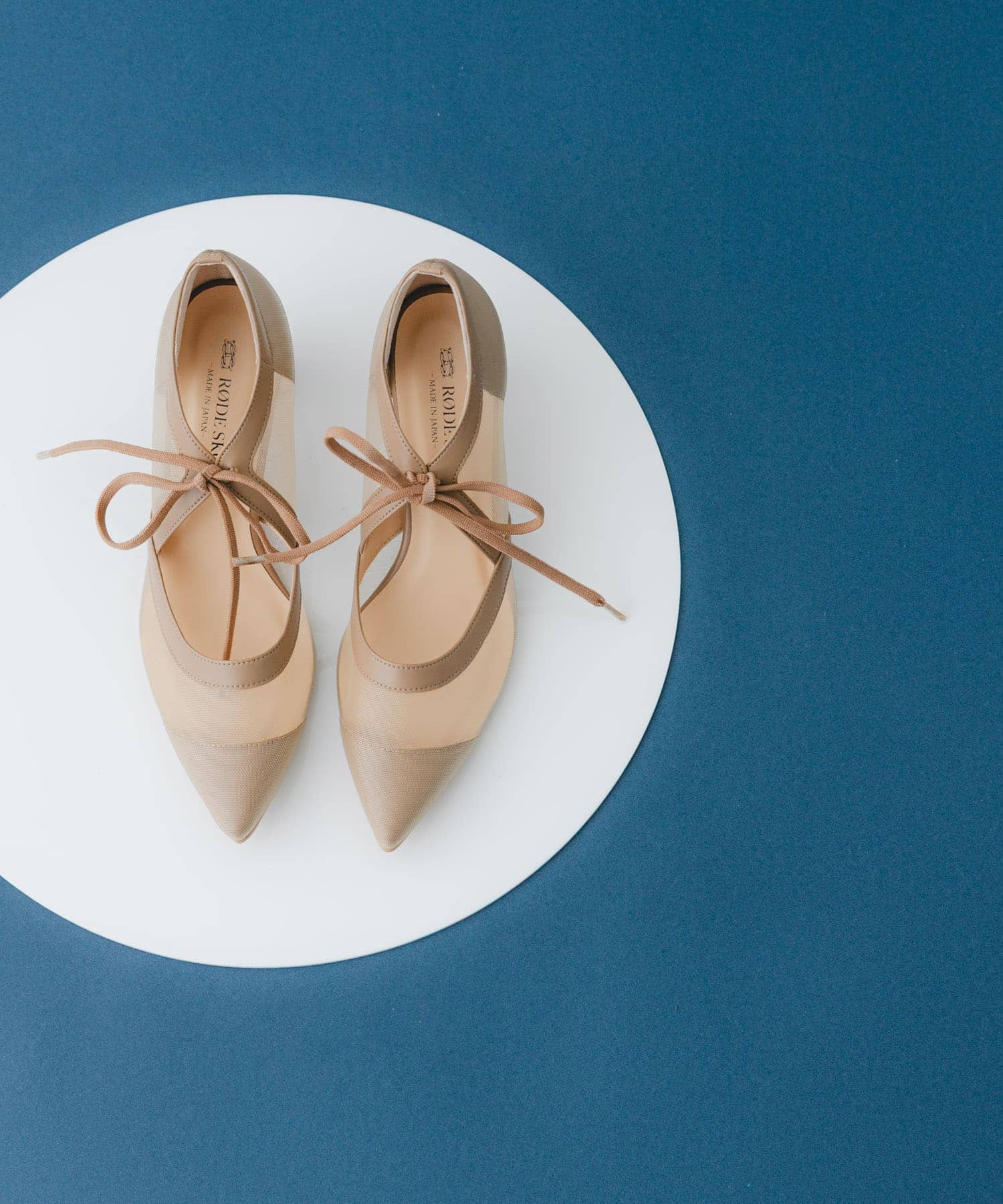 『MADE IN JAPAN』チャンキーヒールリボンパンプス