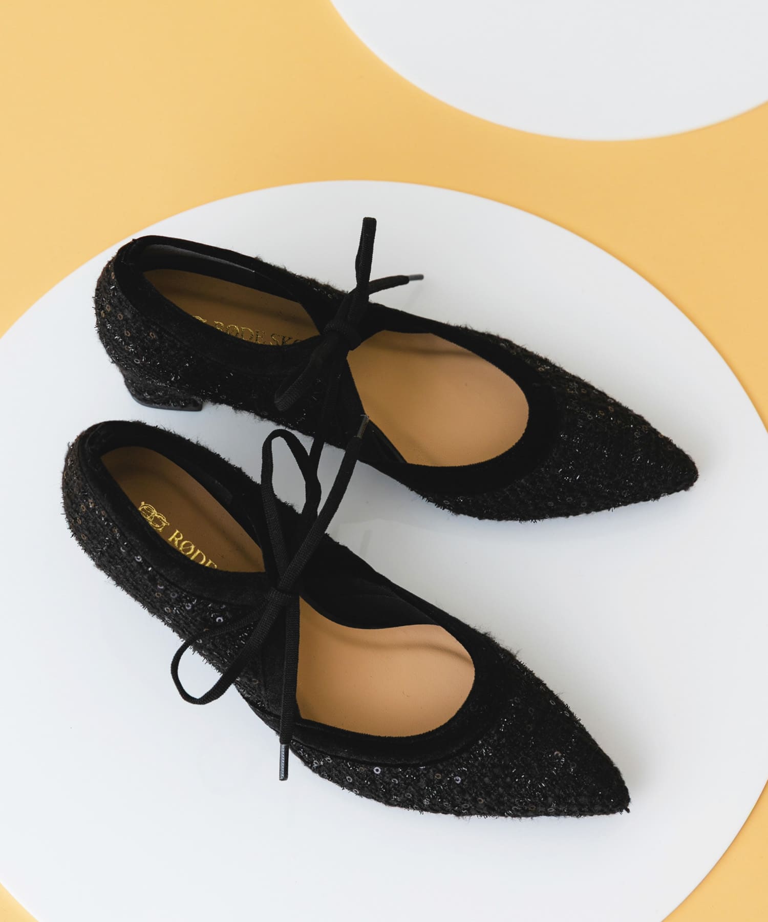 『MADE IN JAPAN』チャンキーヒールリボンパンプス