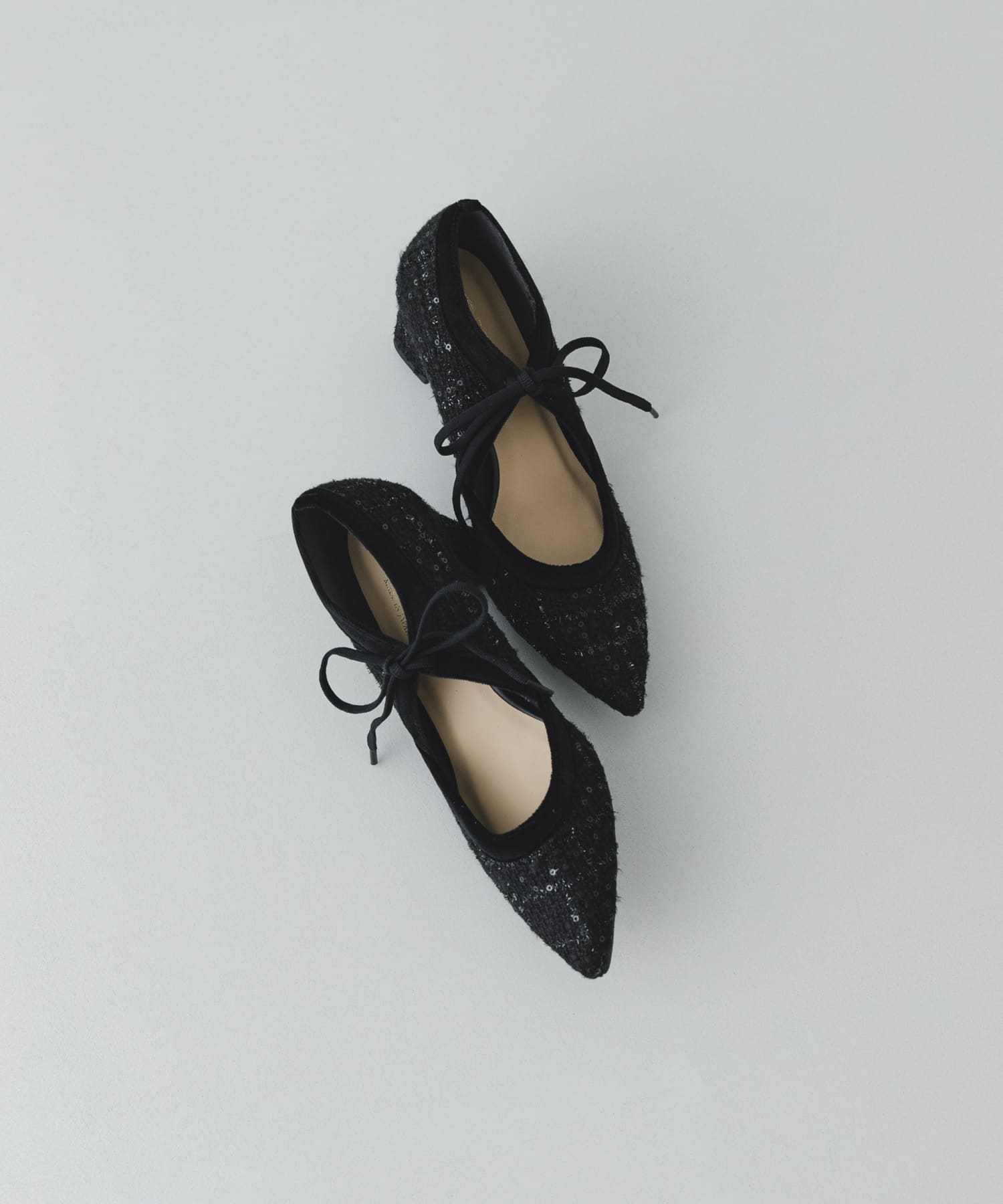 『MADE IN JAPAN』チャンキーヒールリボンパンプス