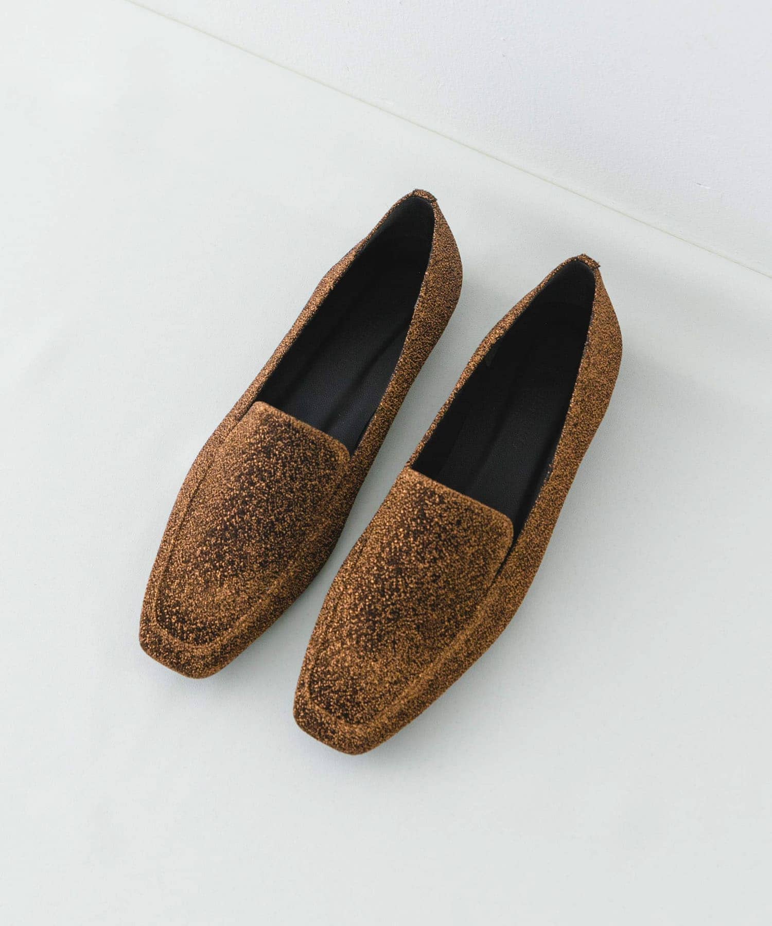 『MADE IN JAPAN』スクエアトゥローファー BROWN 36