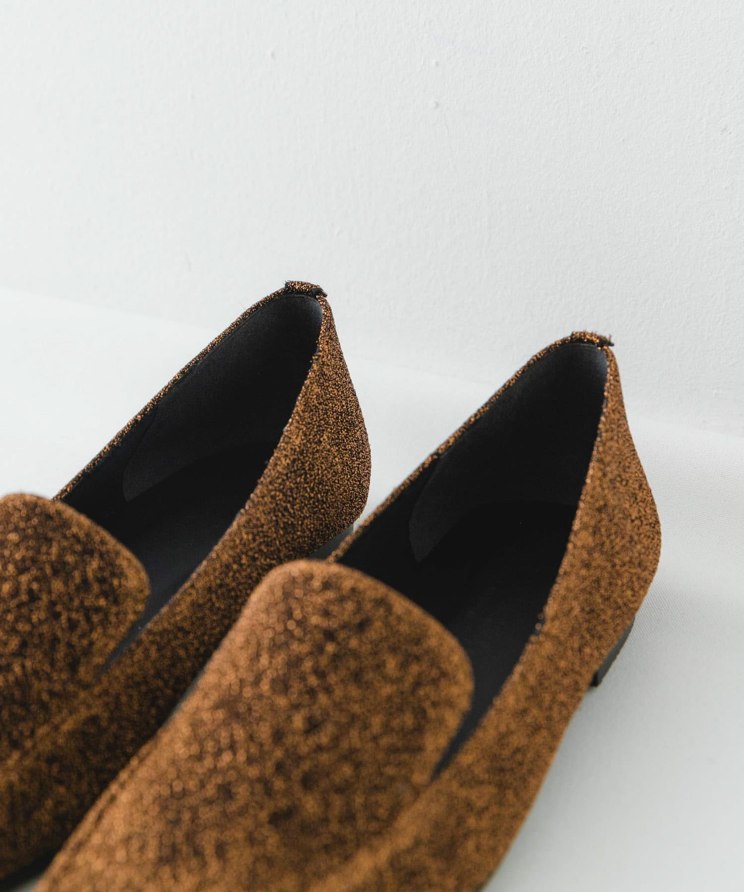『MADE IN JAPAN』スクエアトゥローファー BROWN 37