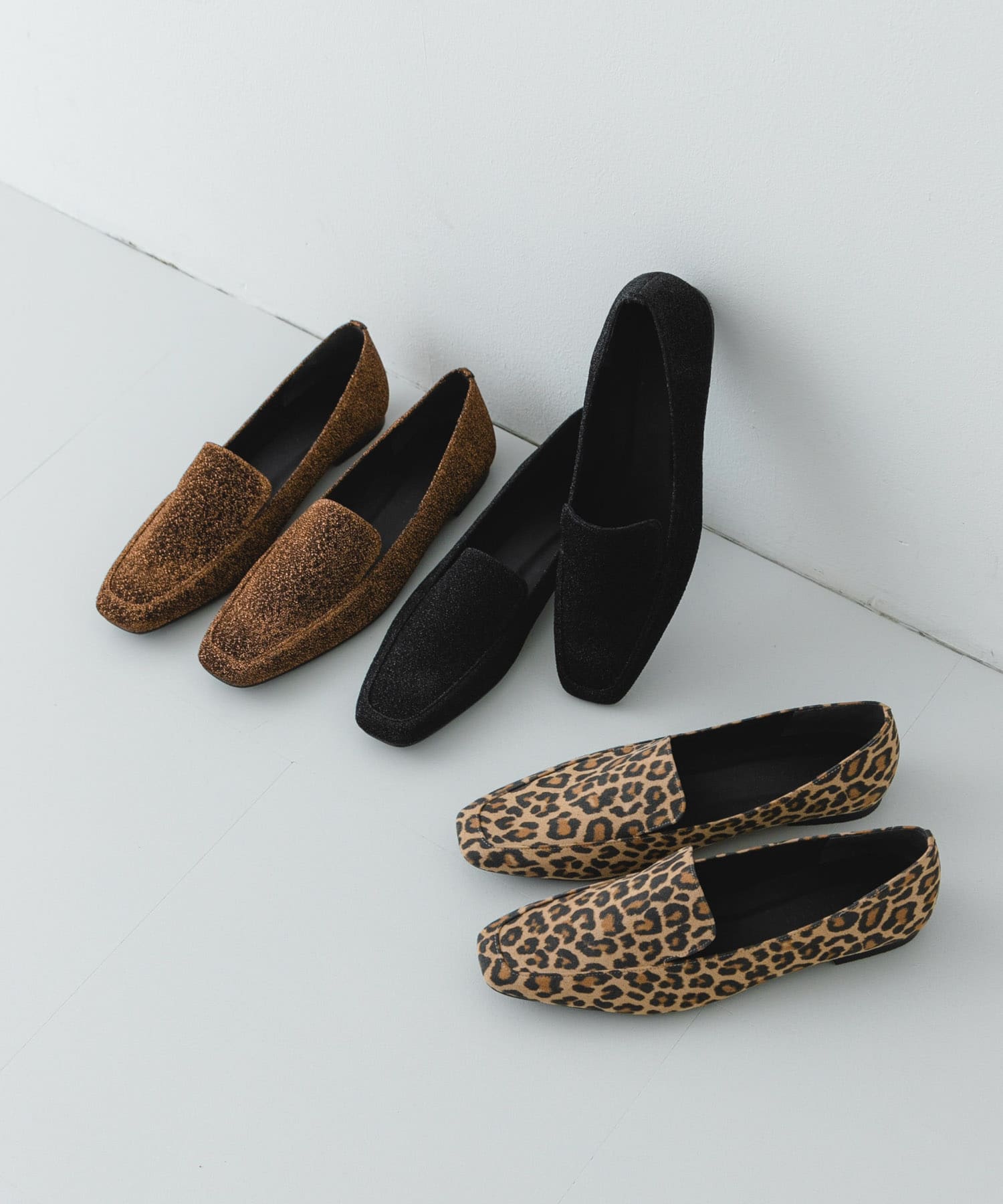 『MADE IN JAPAN』スクエアトゥローファー BROWN 38