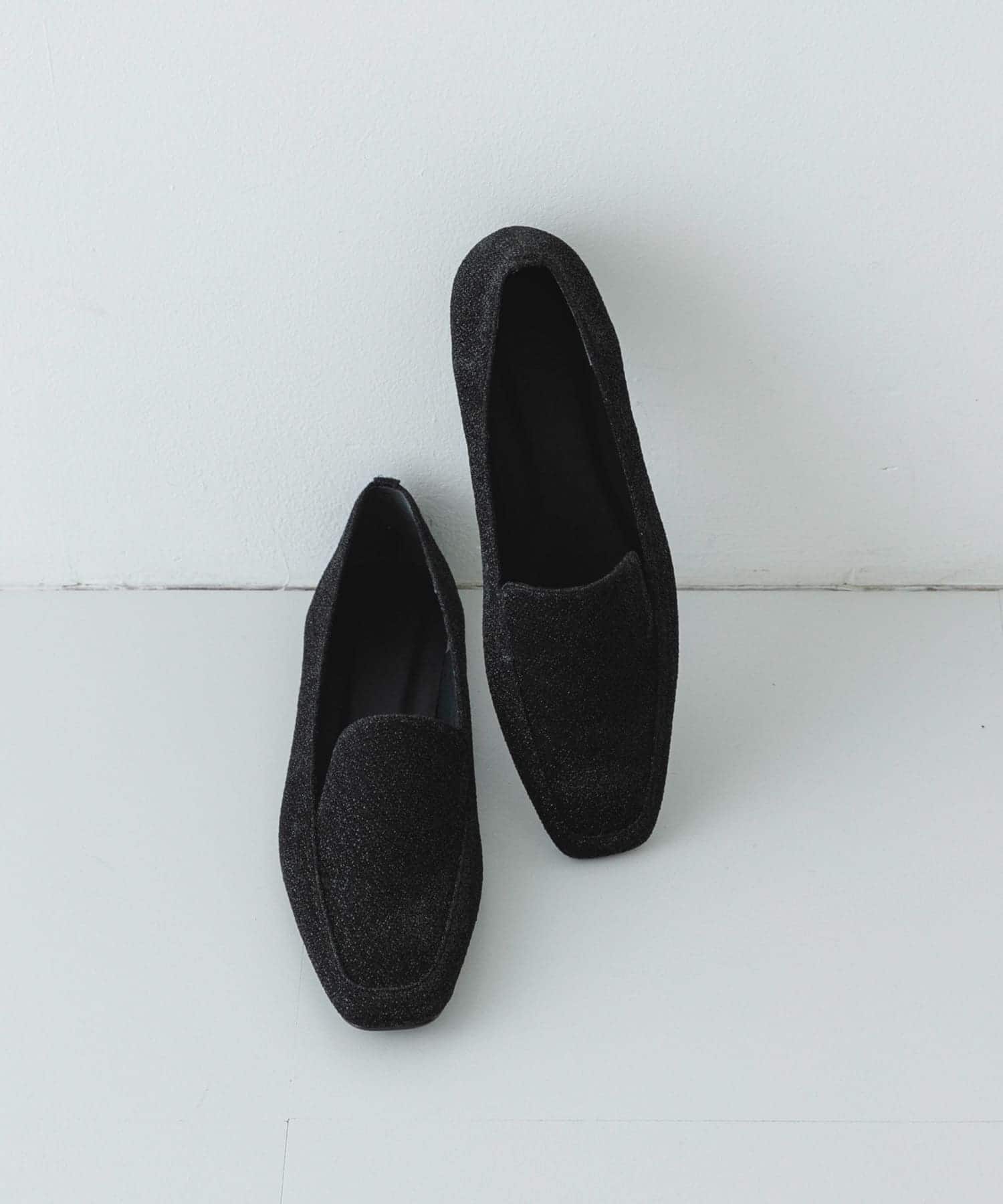 『MADE IN JAPAN』スクエアトゥローファー BLACK 36