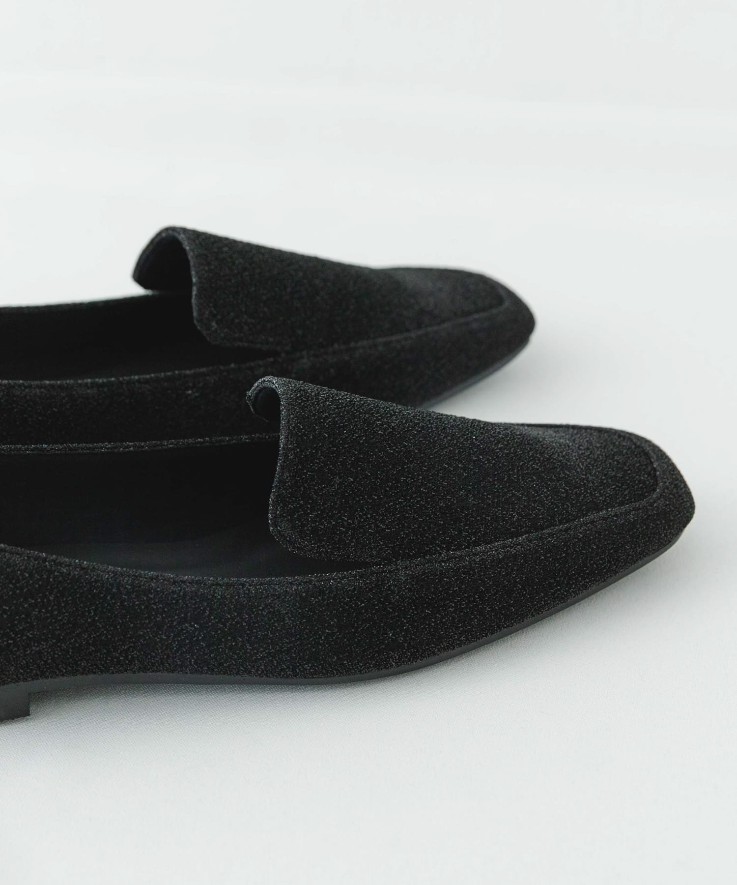 『MADE IN JAPAN』スクエアトゥローファー BLACK 37
