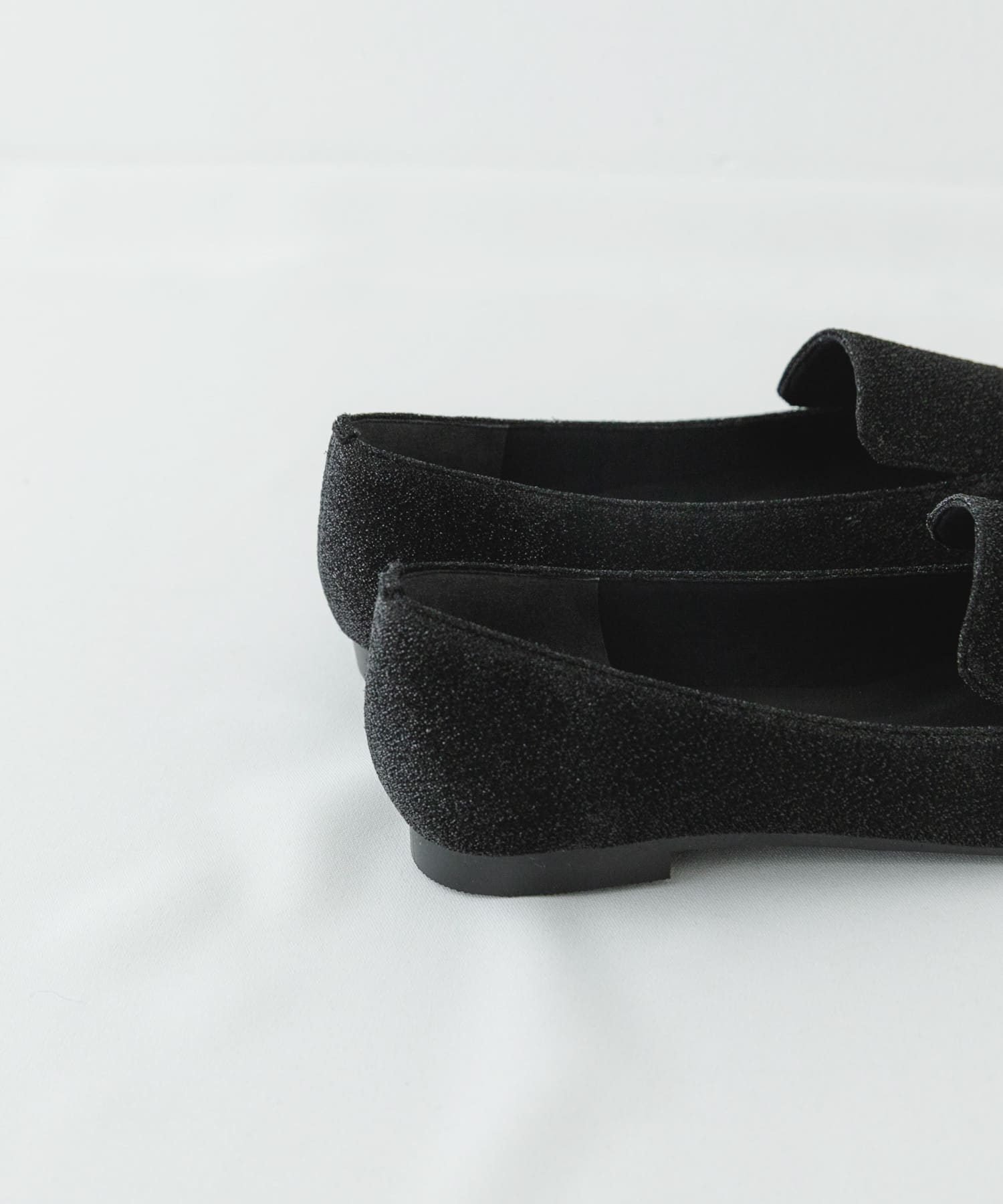 『MADE IN JAPAN』スクエアトゥローファー BLACK 37