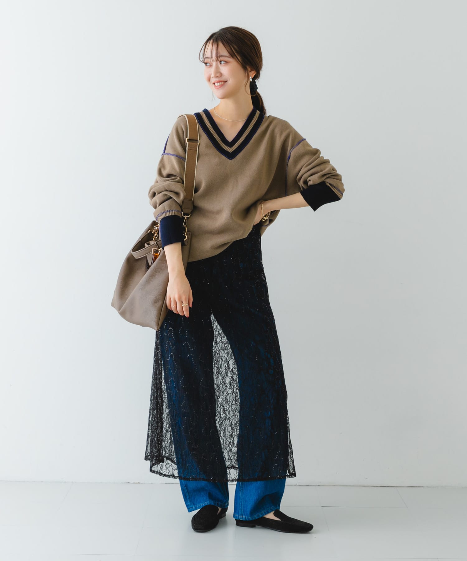『MADE IN JAPAN』スクエアトゥローファー BLACK 37