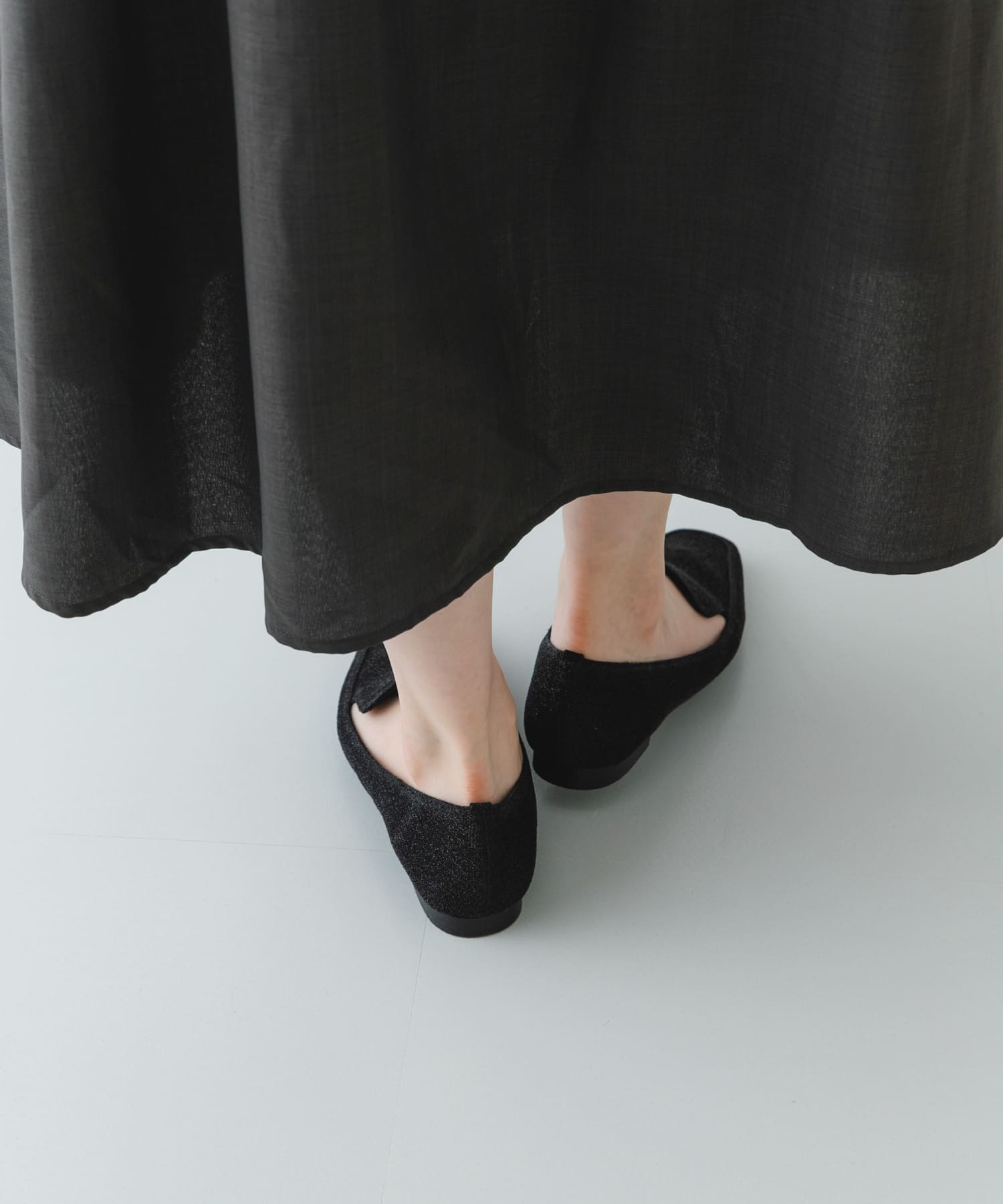 『MADE IN JAPAN』スクエアトゥローファー BLACK 38