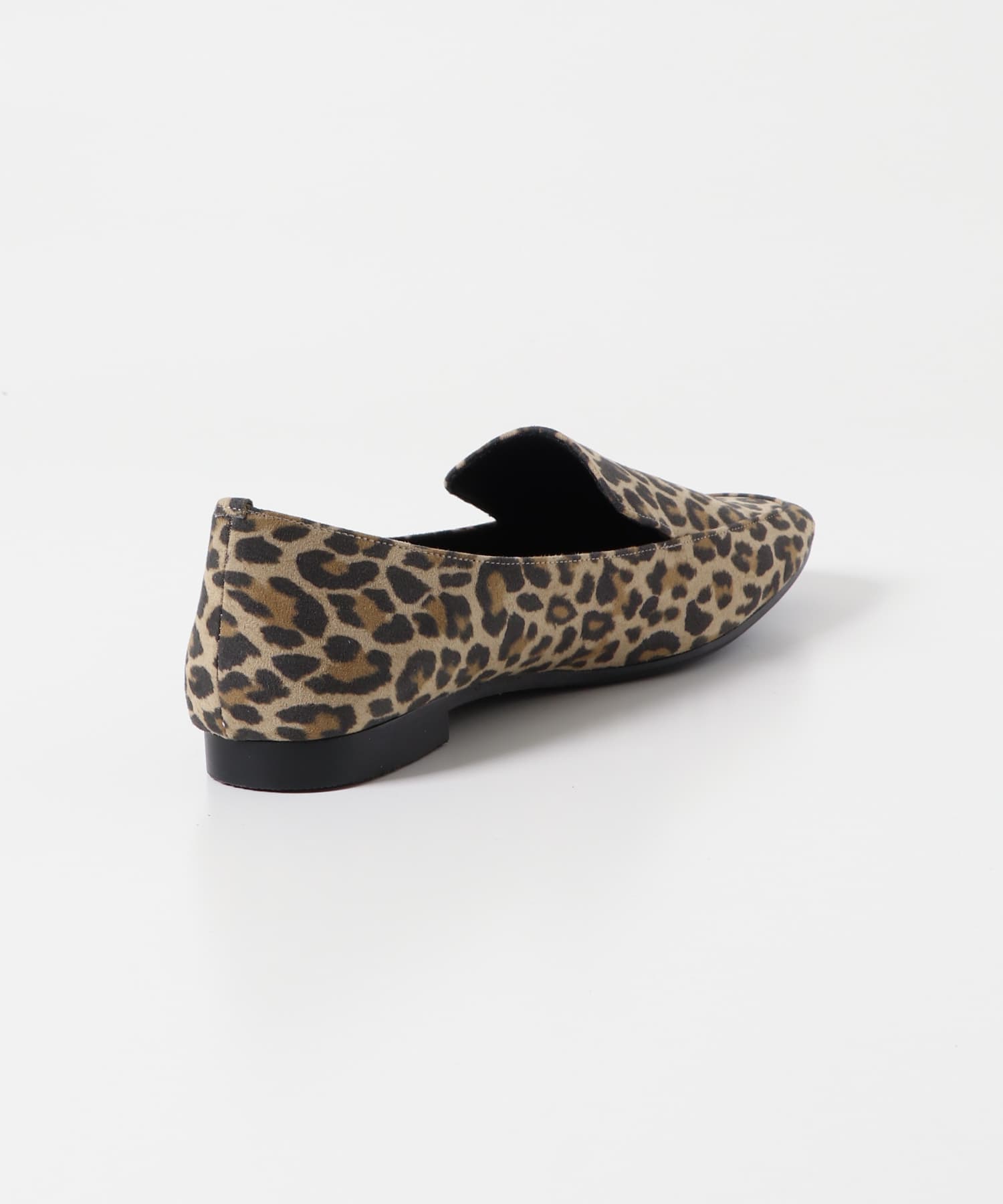 『MADE IN JAPAN』スクエアトゥローファー LEOPARD 36