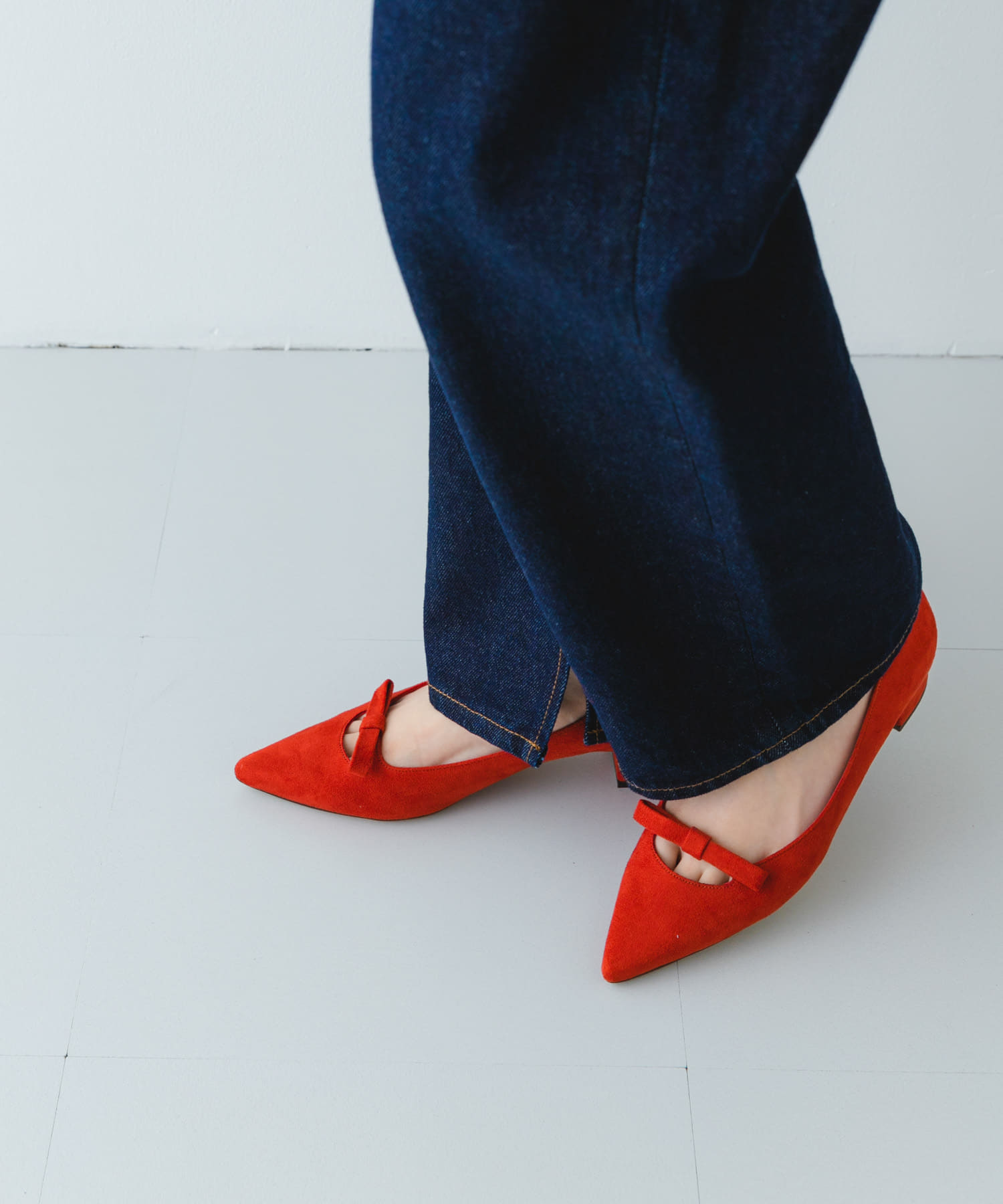 『MADE IN JAPAN』リボンパンプス RUBY 36