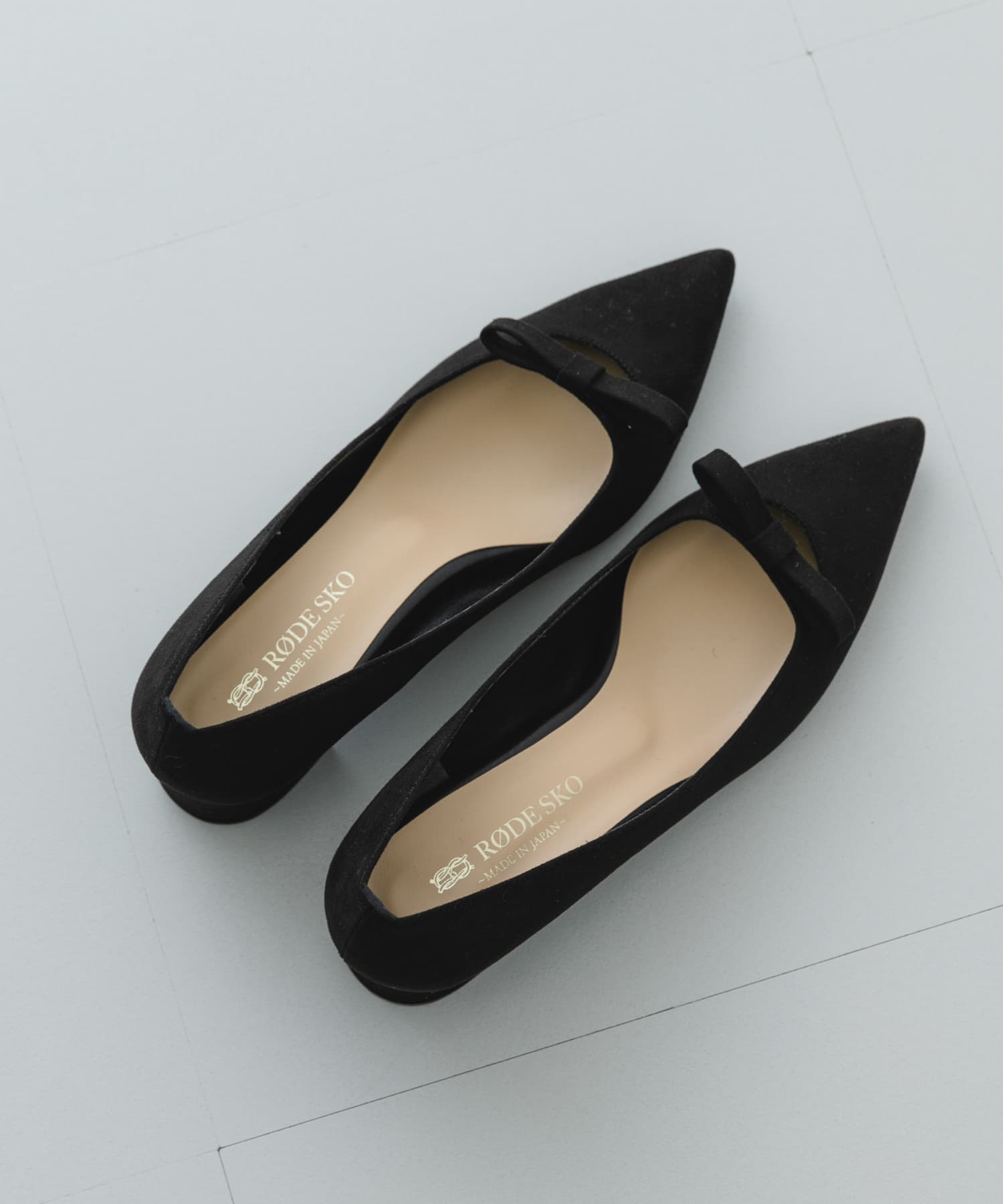 『MADE IN JAPAN』リボンパンプス BLACK 36