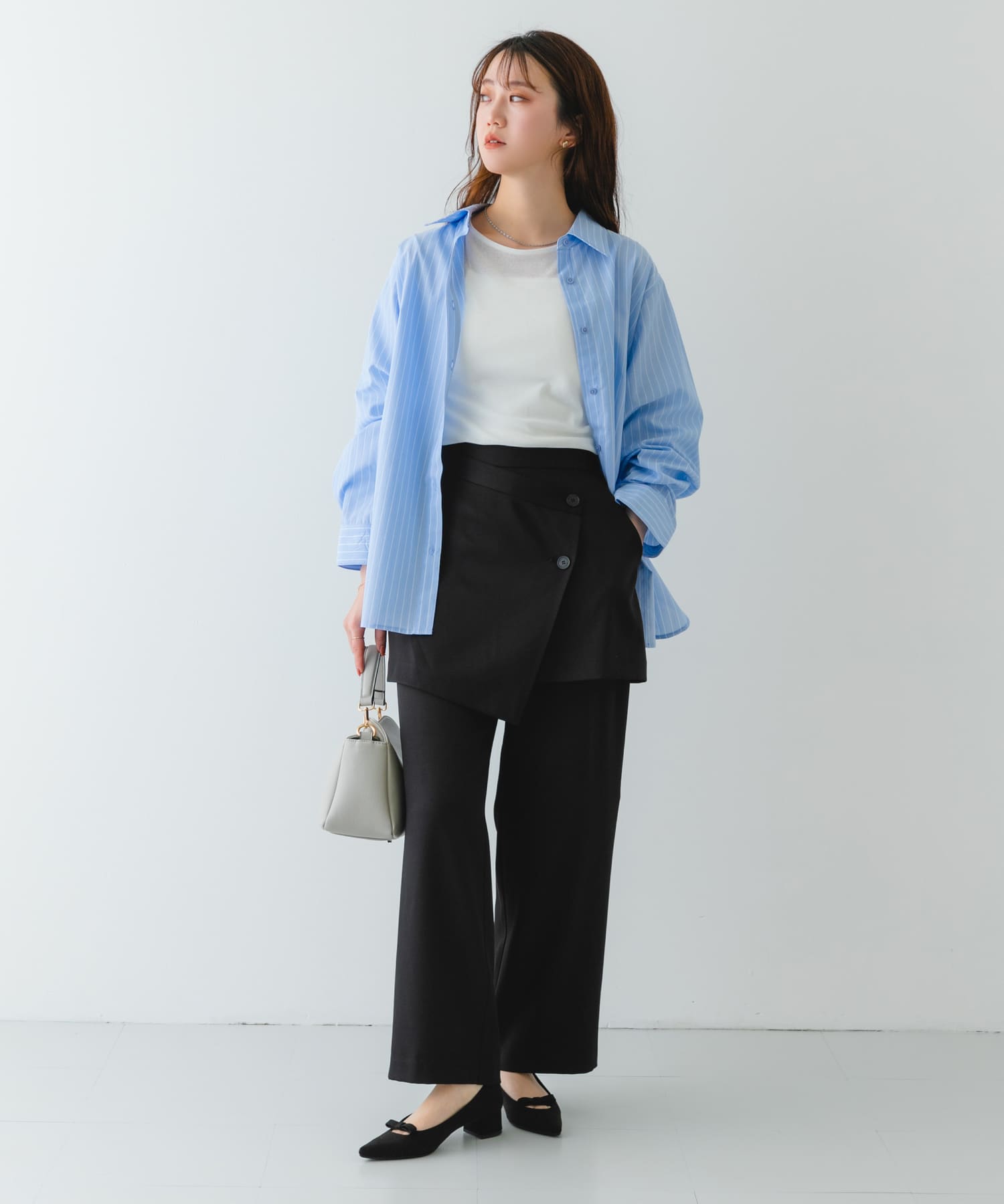 『MADE IN JAPAN』リボンパンプス BLACK 36