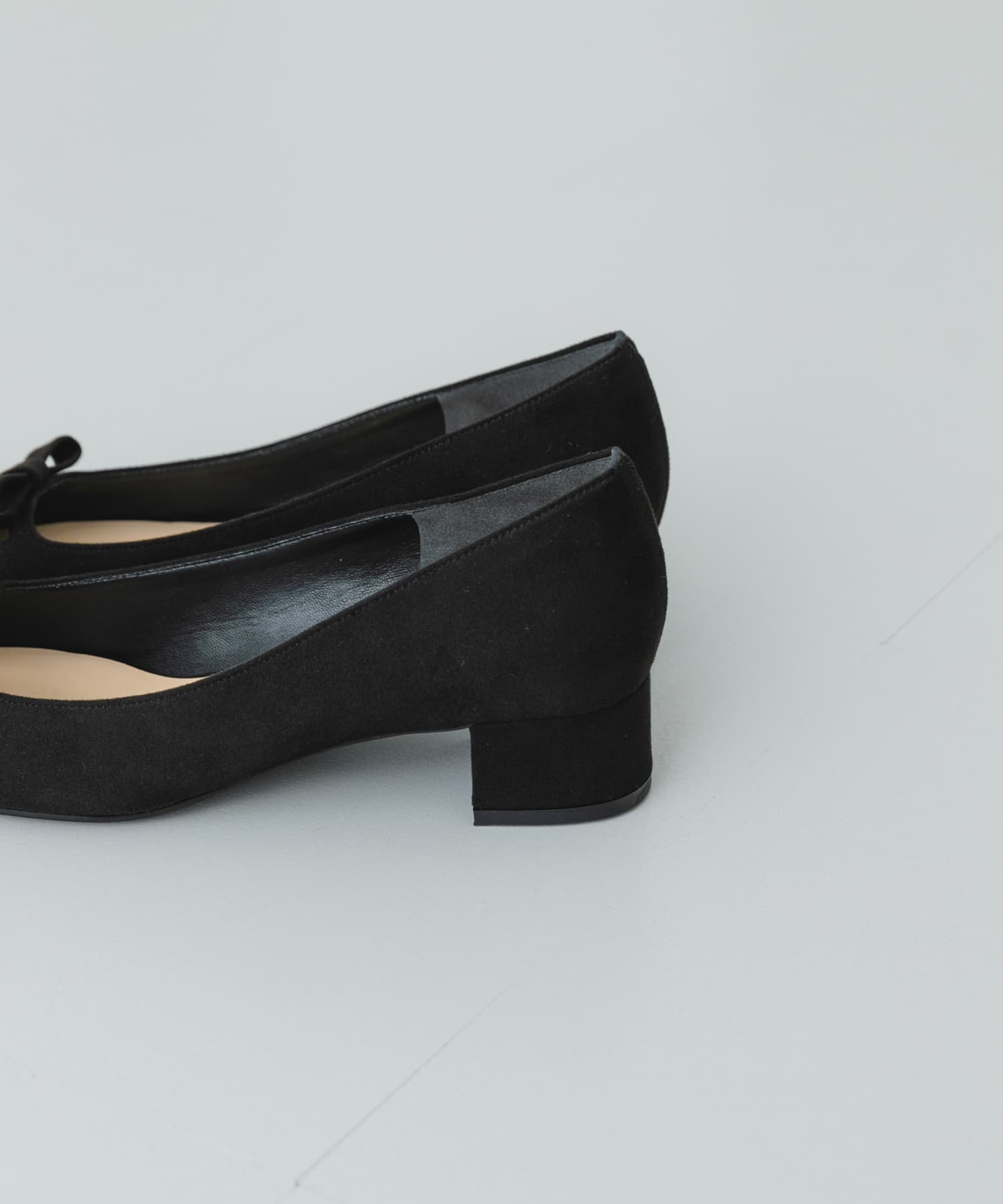 『MADE IN JAPAN』リボンパンプス BLACK 37