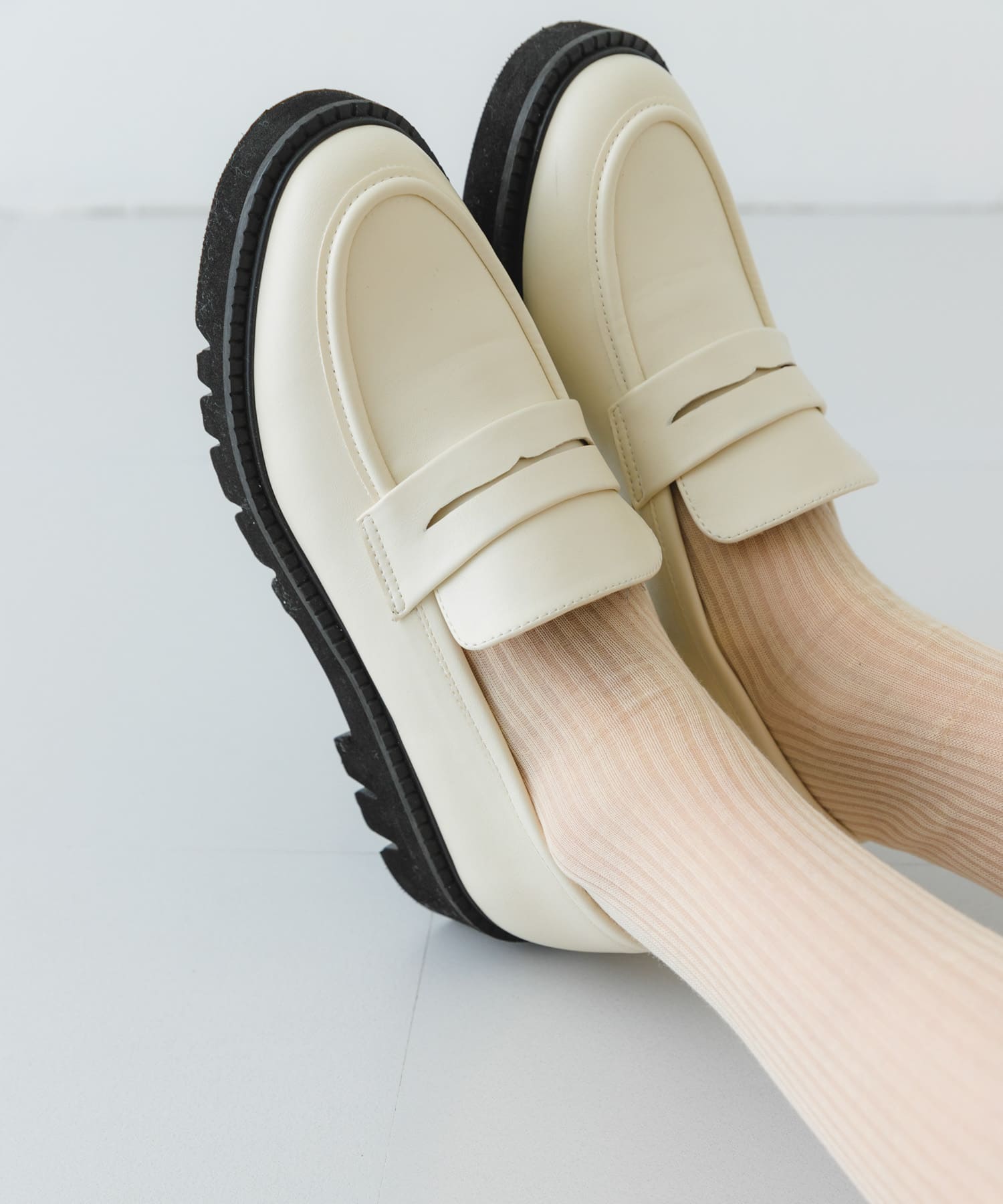 プラットフォームローファー OFF 36