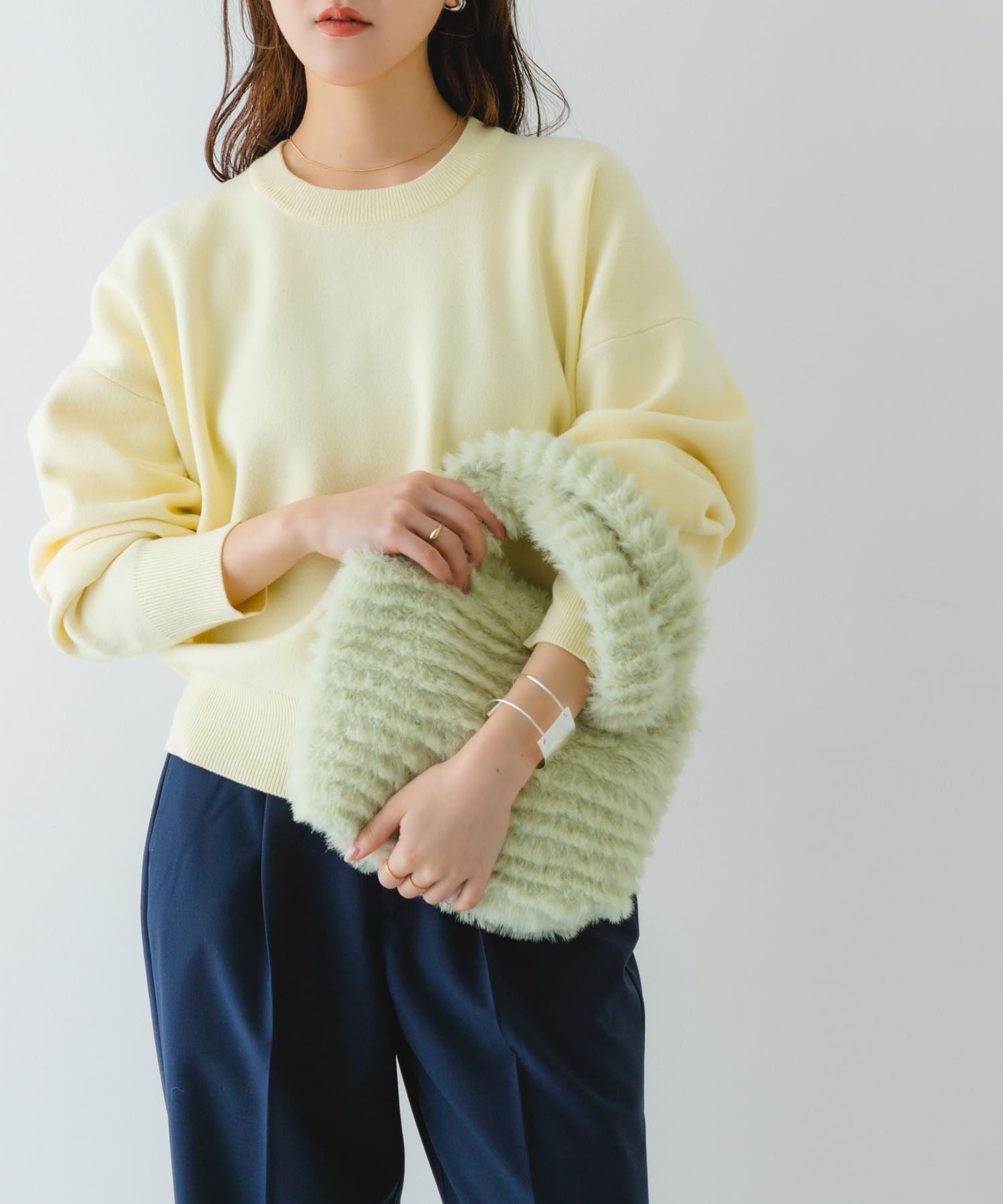 シャギーファーバッグ