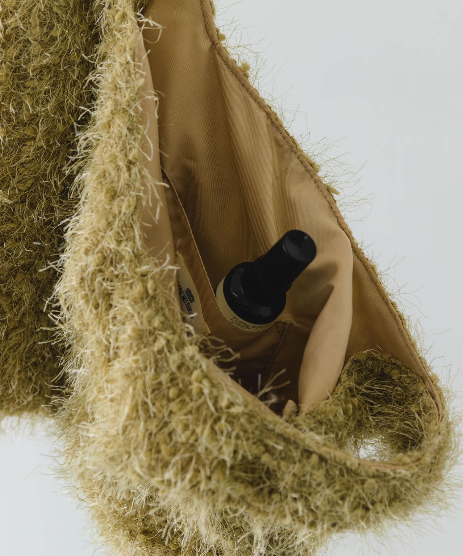 ラメシャギーショッパー BEIGE one