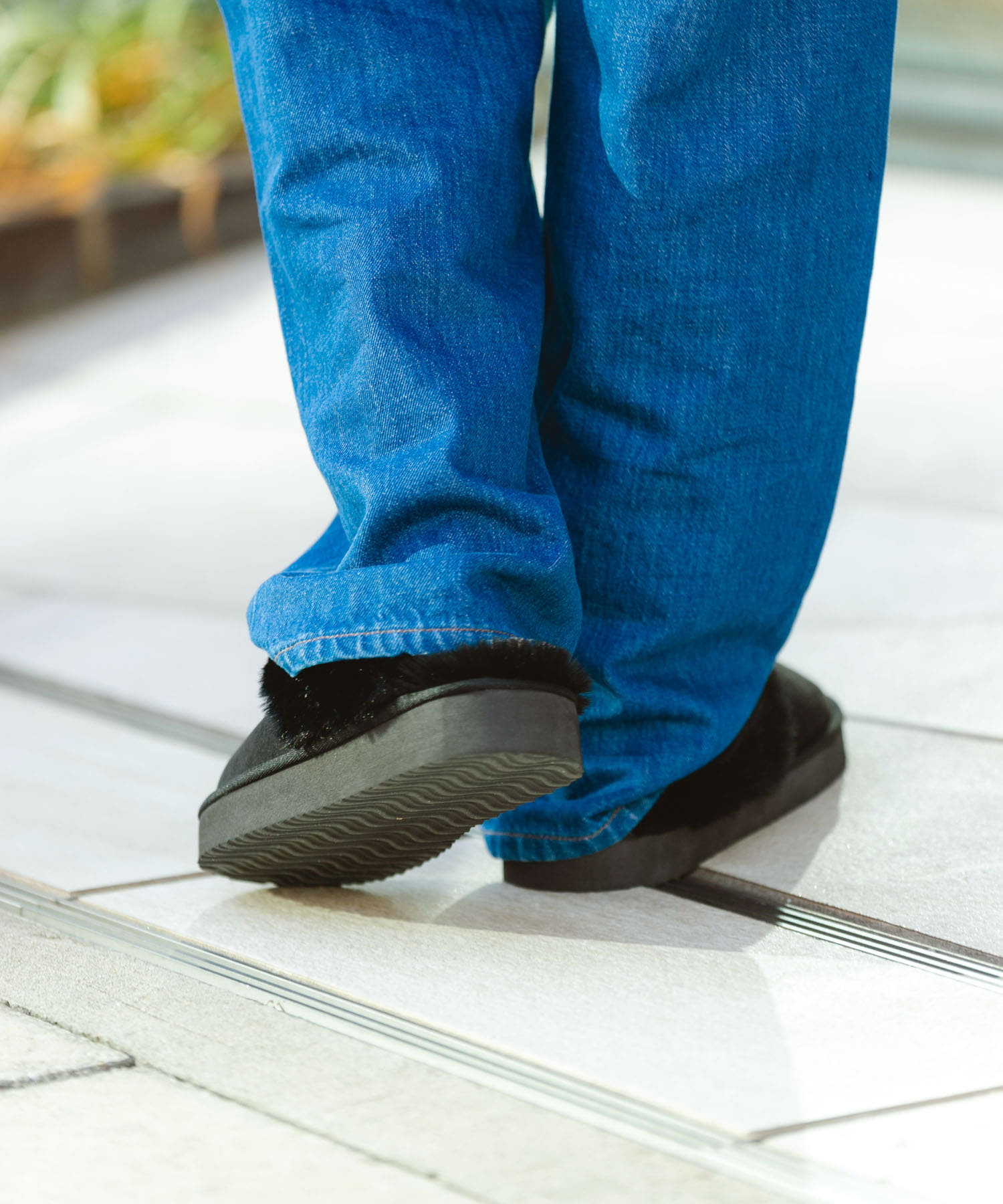 フラッフィスリッパ BLACK 37