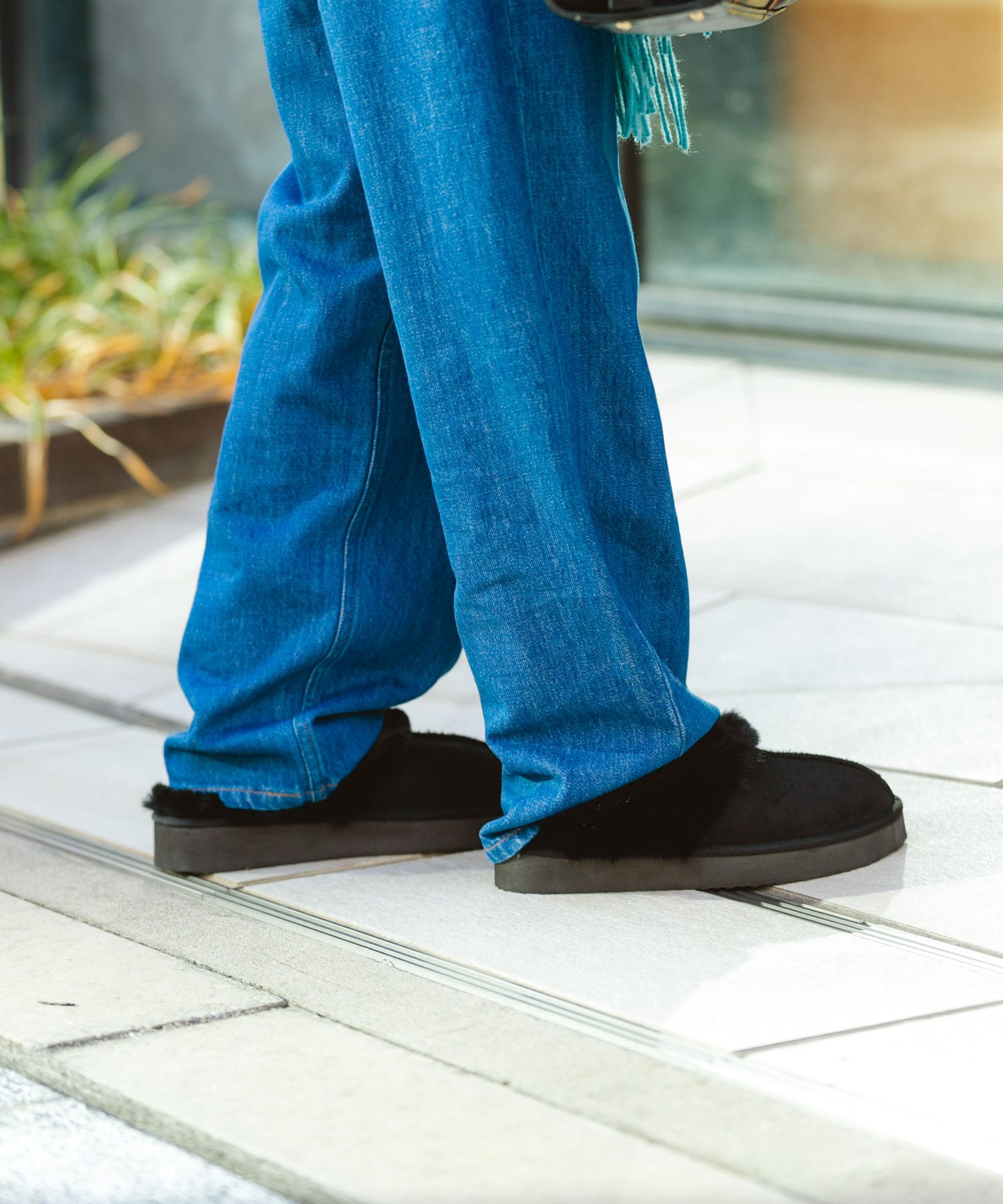 フラッフィスリッパ BLACK 37