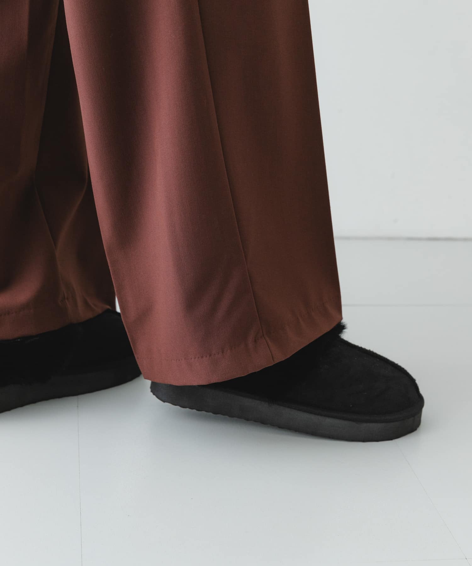 フラッフィスリッパ BLACK 38