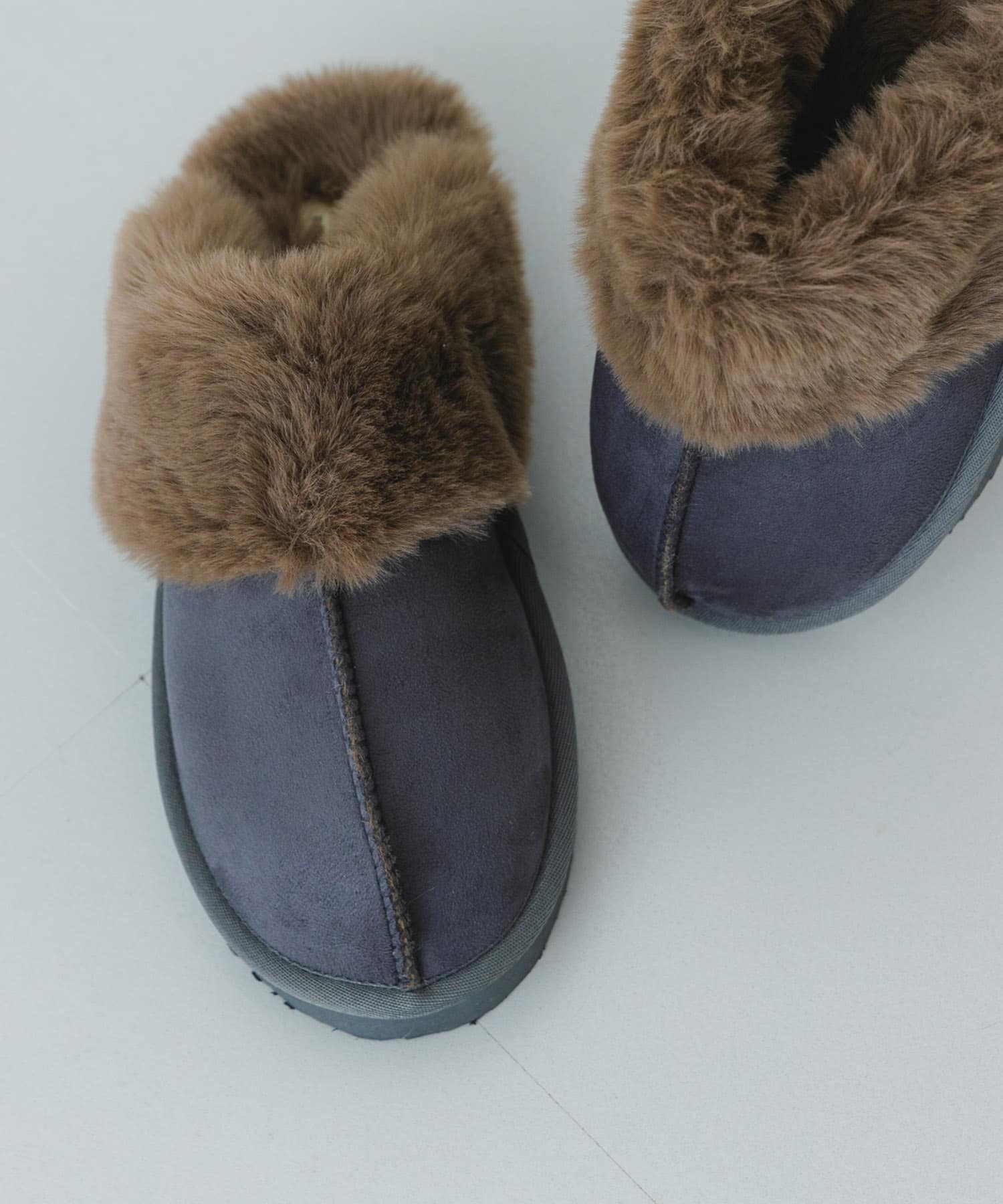 フラッフィスリッパ GRAY 37