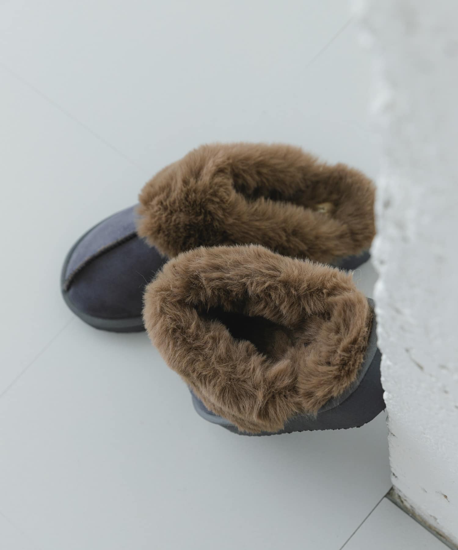 フラッフィスリッパ GRAY 37