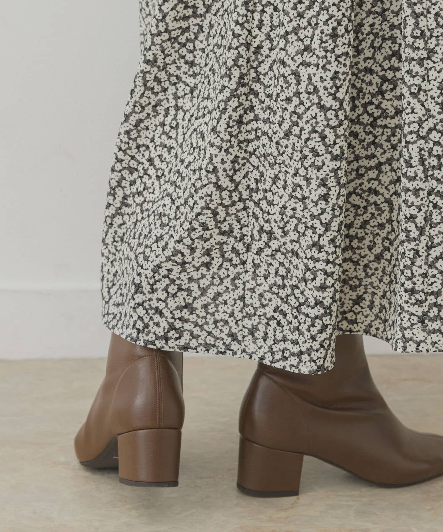 『MADE IN JAPAN』EMELINA プレーンブーツ BROWN 36