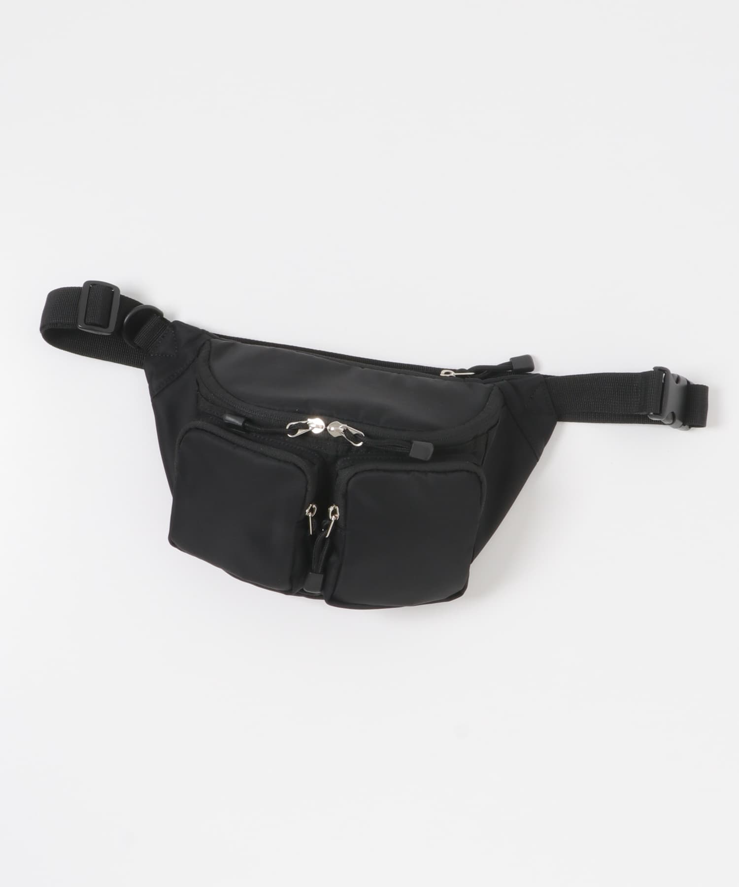 パラコードボディバッグ BLACK one