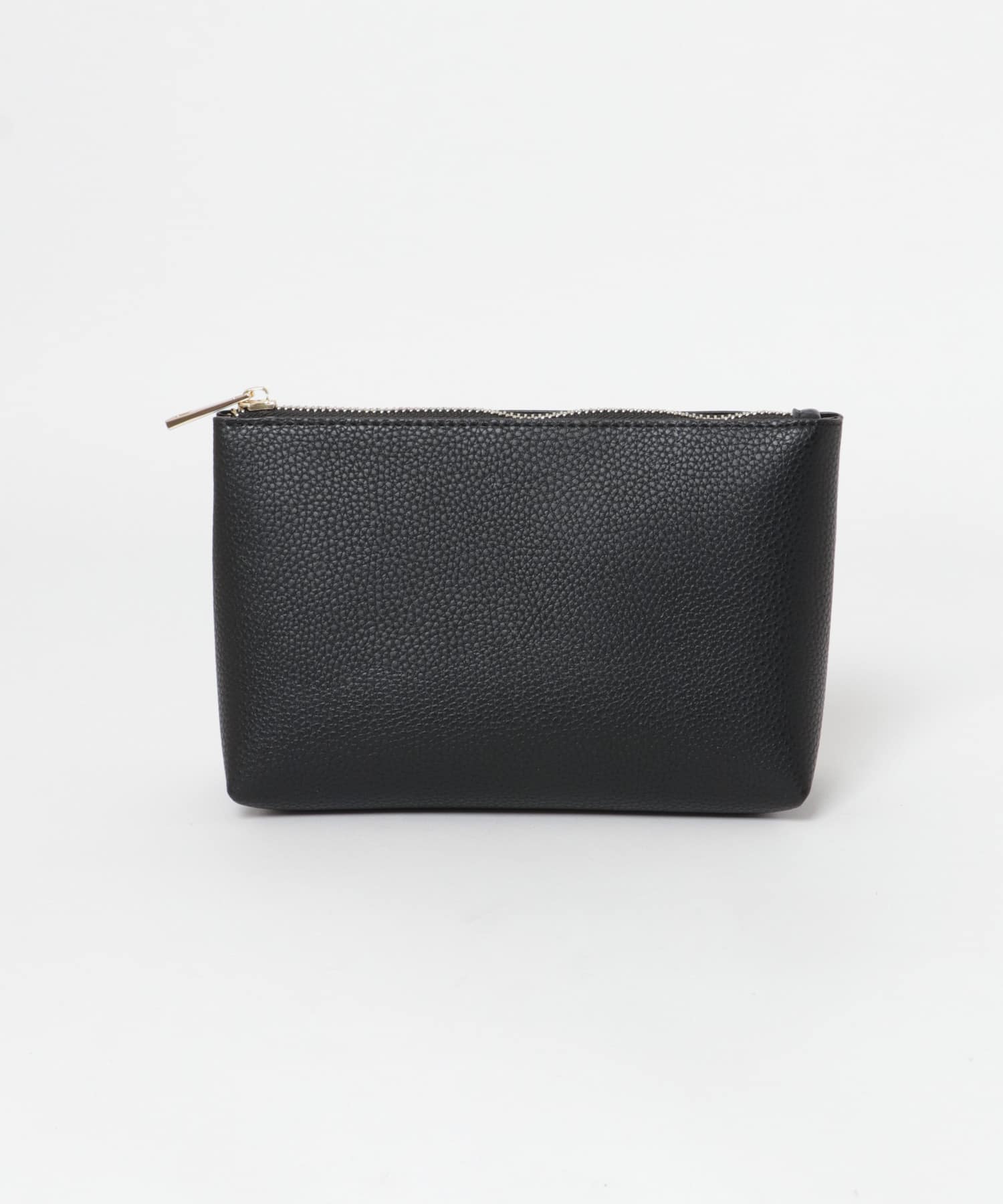 ダブルポケットトートバッグ BLACK one