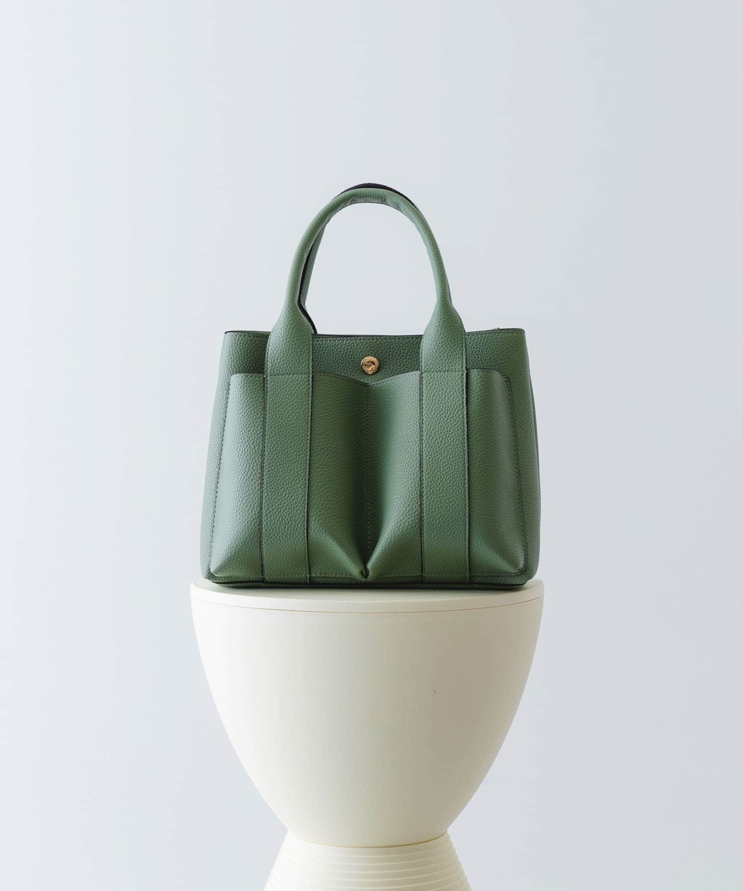 プチダブルポケットトートバッグ MINT one