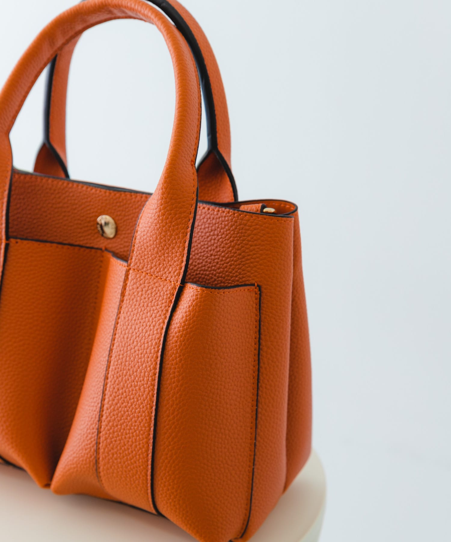 プチダブルポケットトートバッグ APRICOT one