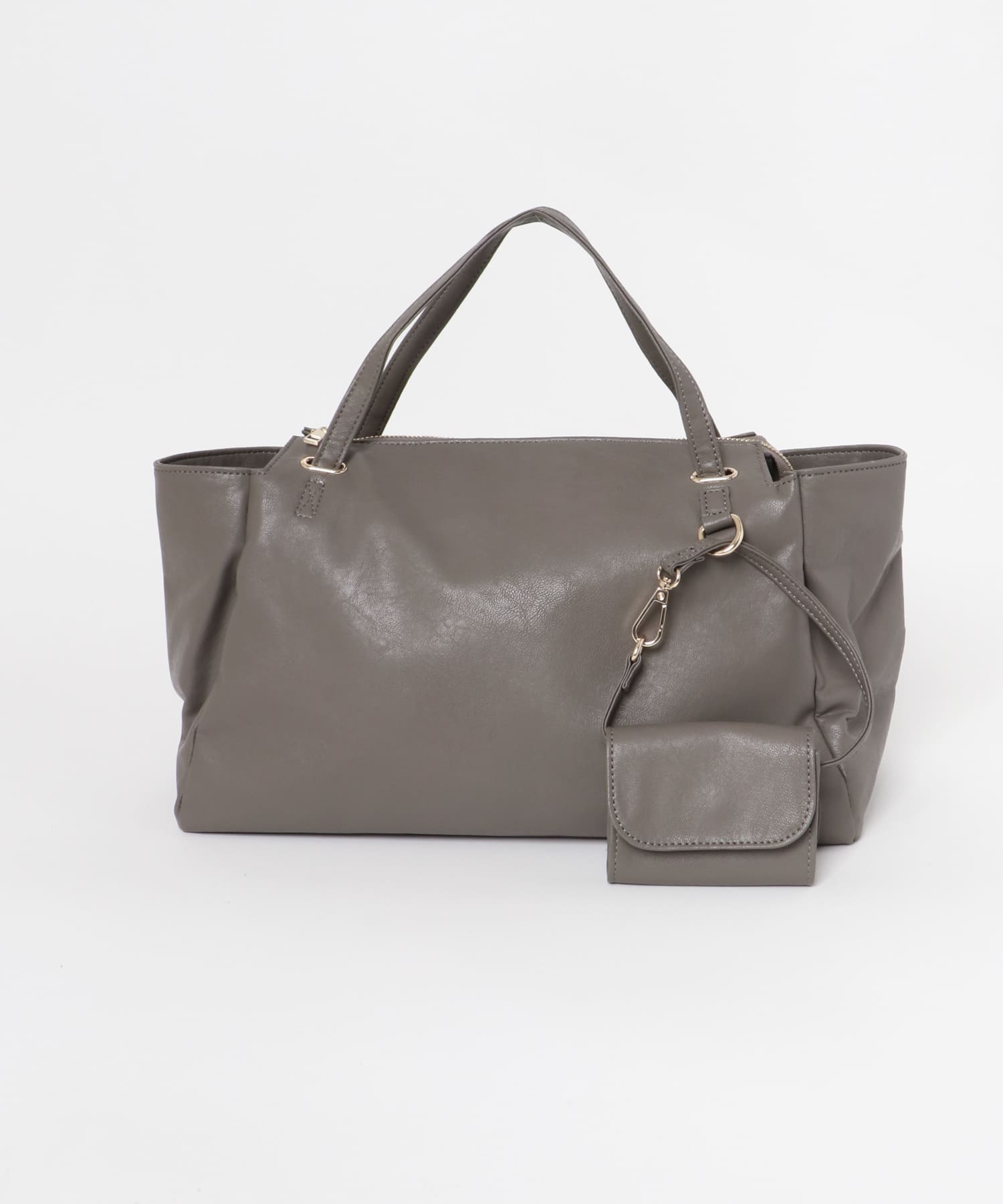 ウォッシャブルボストンバッグ GRAYSH one