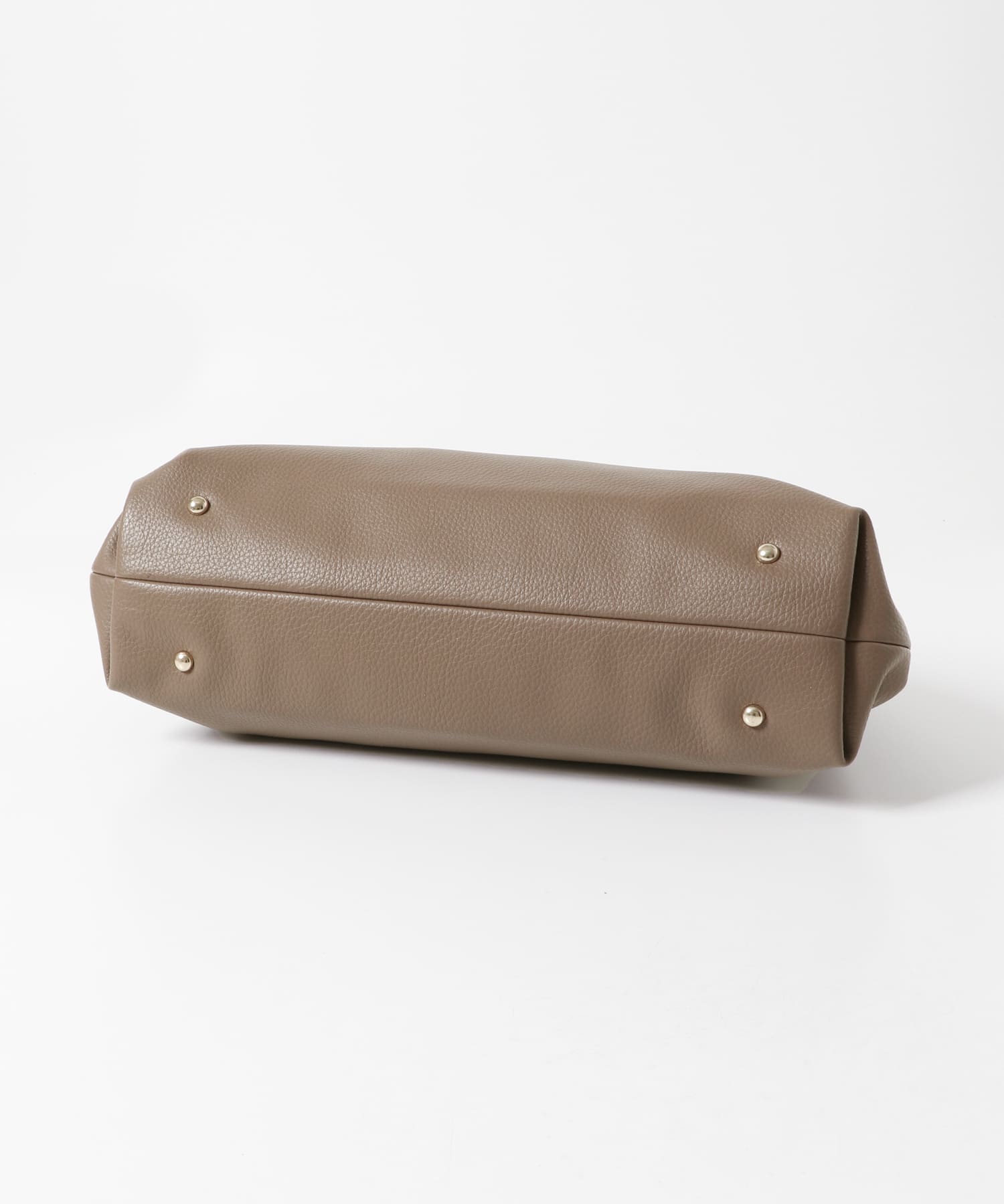 ワンハンドルサンカクトートバッグ MOCHA one
